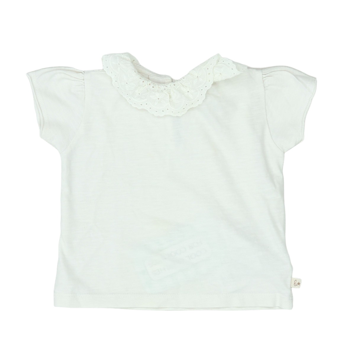 White baby T-shirt - 6 months BONTON - Seconde Main White