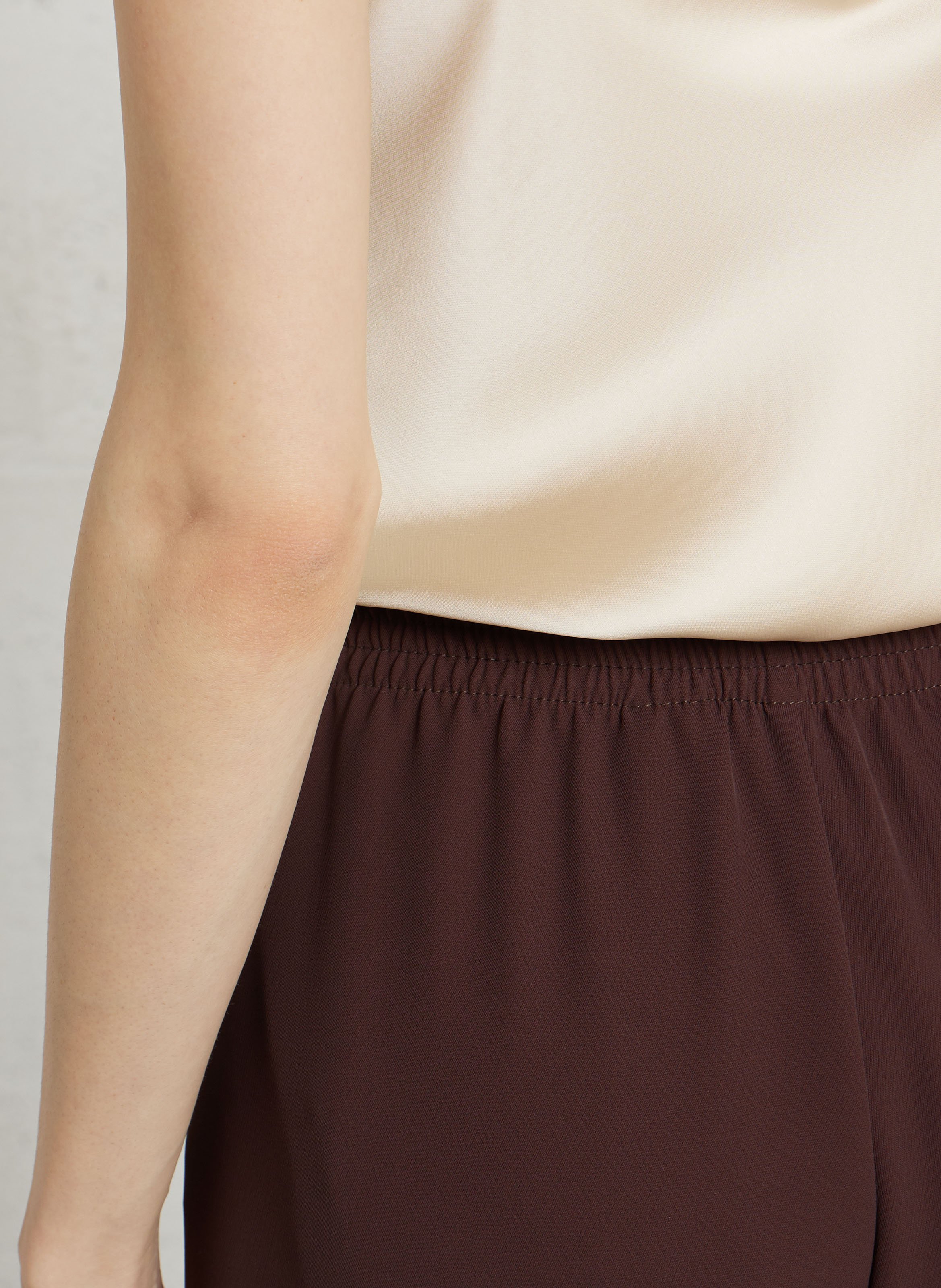 Pantalon large  IMPERIAL Marron