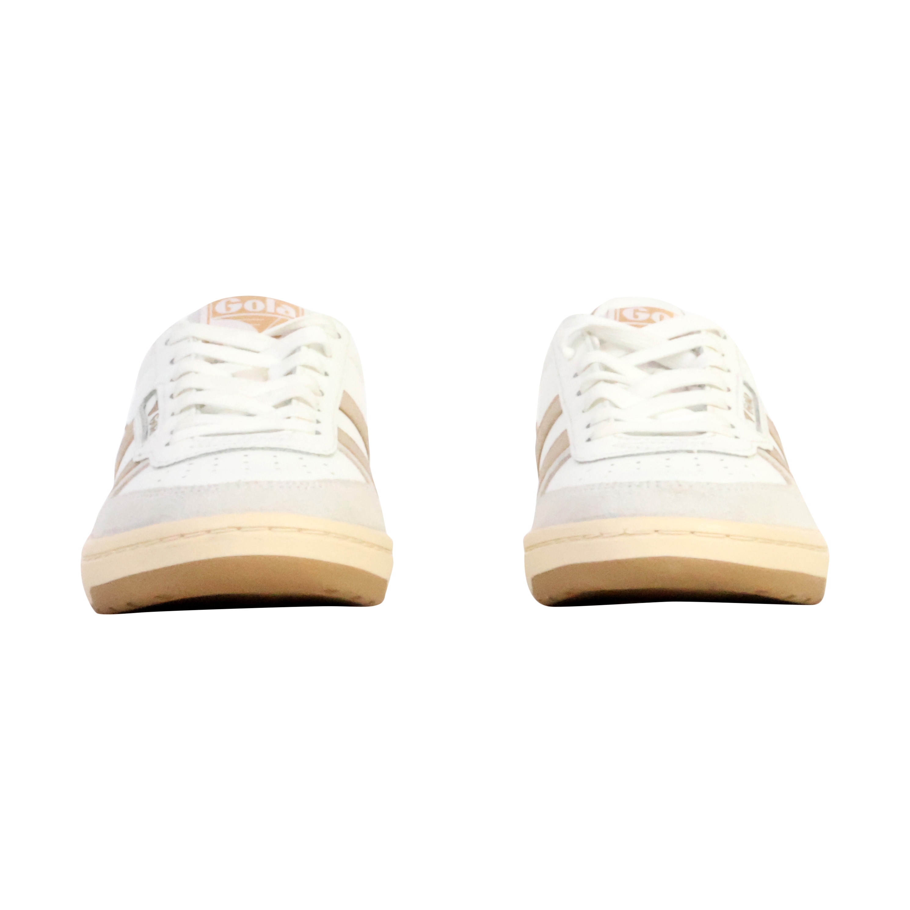Leather hawk sneakers GOLA White