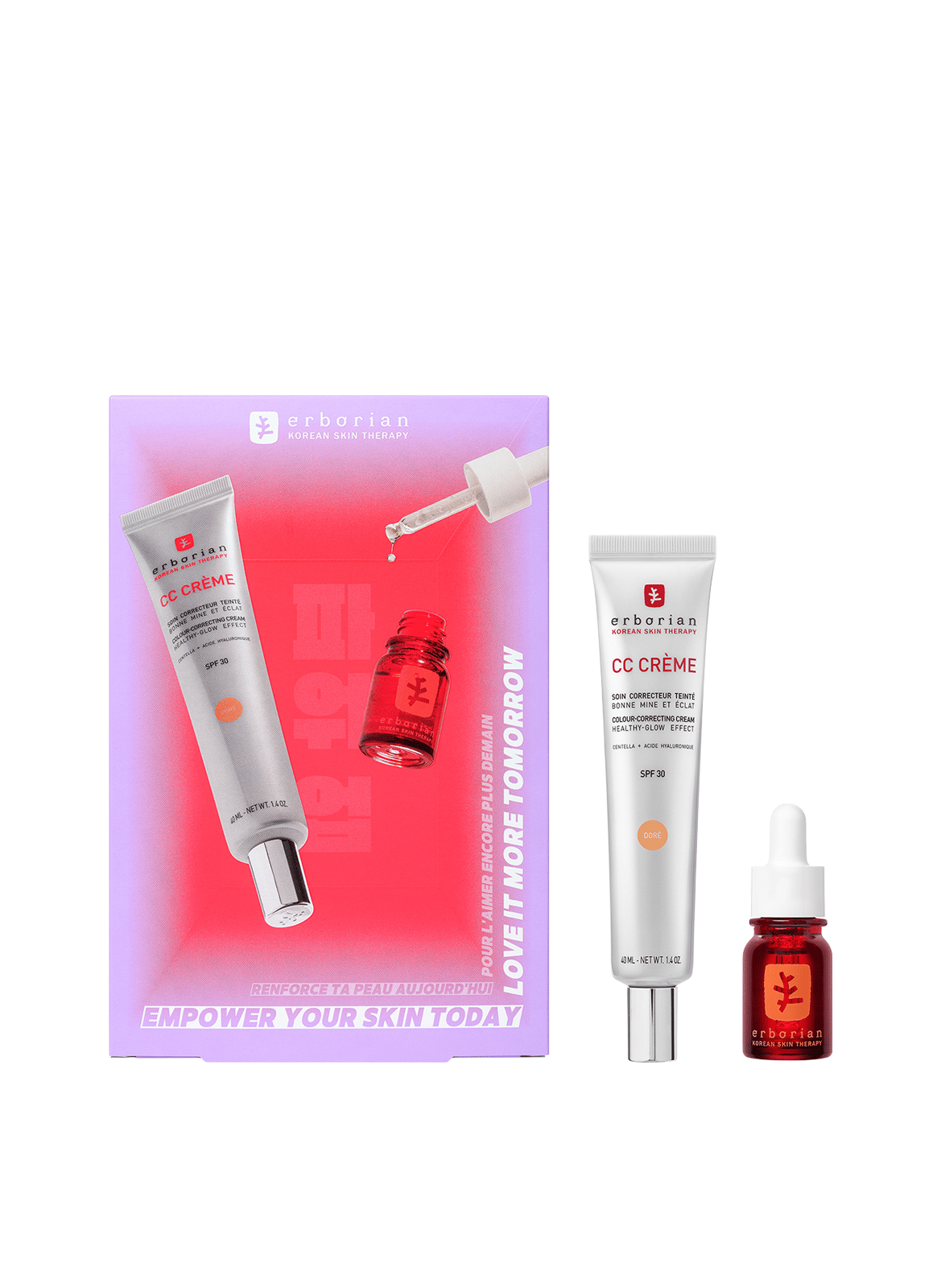 CC Crème X Skin Therapy ERBORIAN Doré