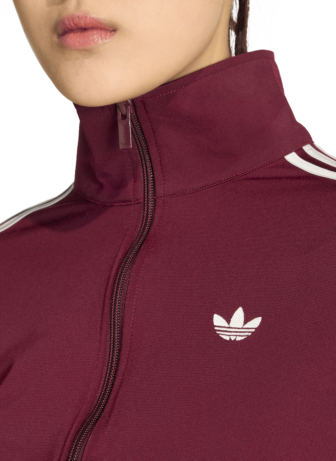 Jacke mit Stehkragen ADIDAS Rot