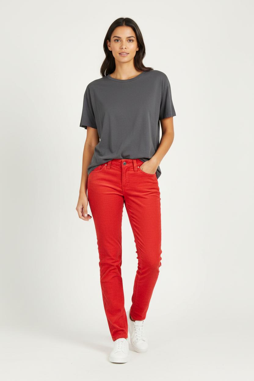 PANTS ISABEL MARANT ÉTOILE - SECONDE MAIN Red