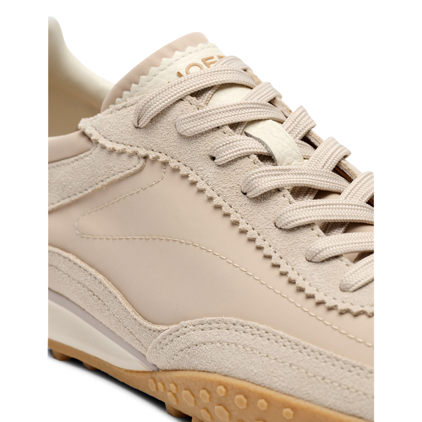Baskets basses en cuir mélangé HOFF Beige