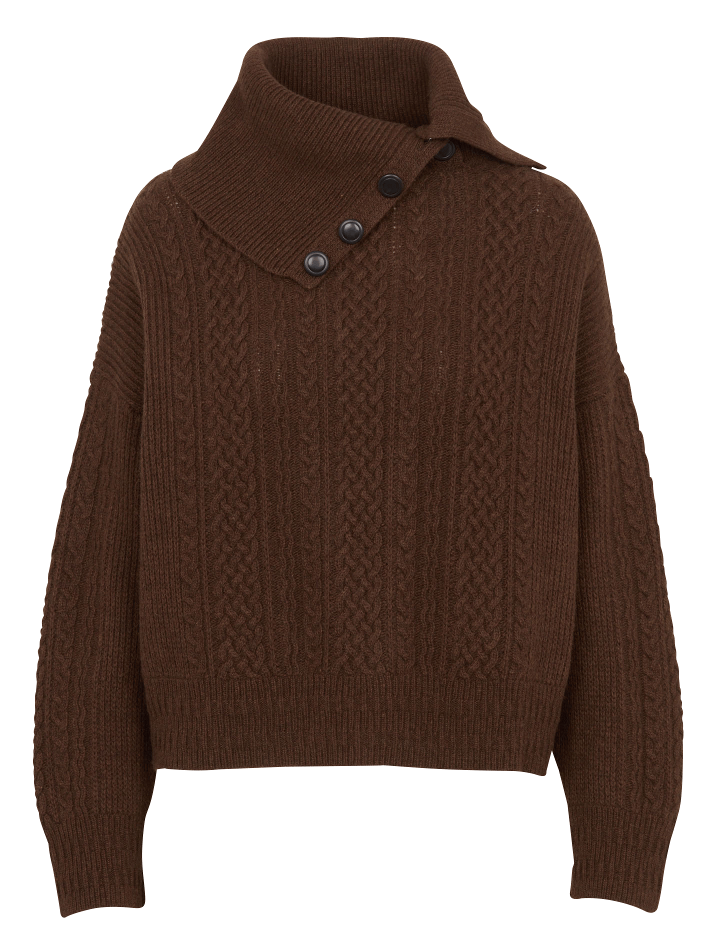 Oversized wool knit sweater MAISON ANJE