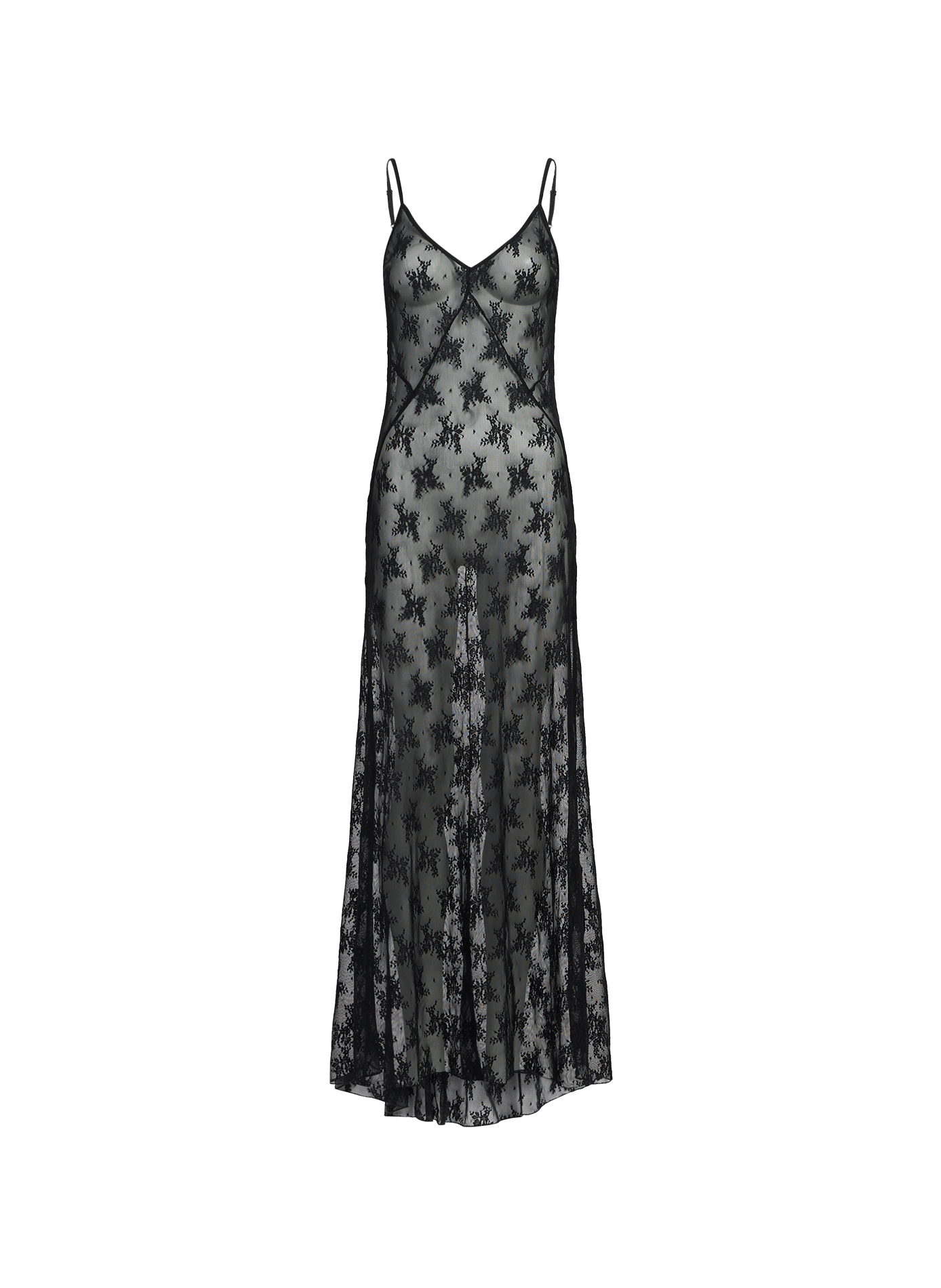 Floral Lace Flowy Bonnie Dress SAISON 1865 Black