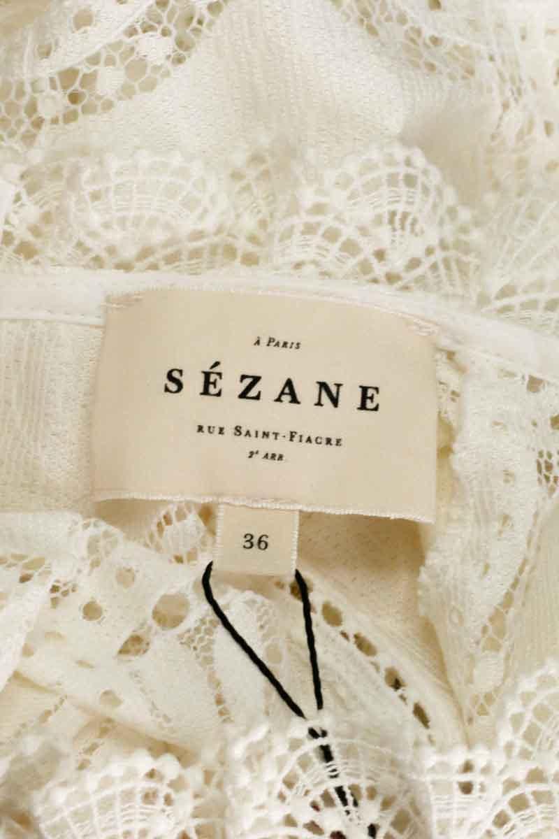 Blouse SEZANE - Seconde main Blanc