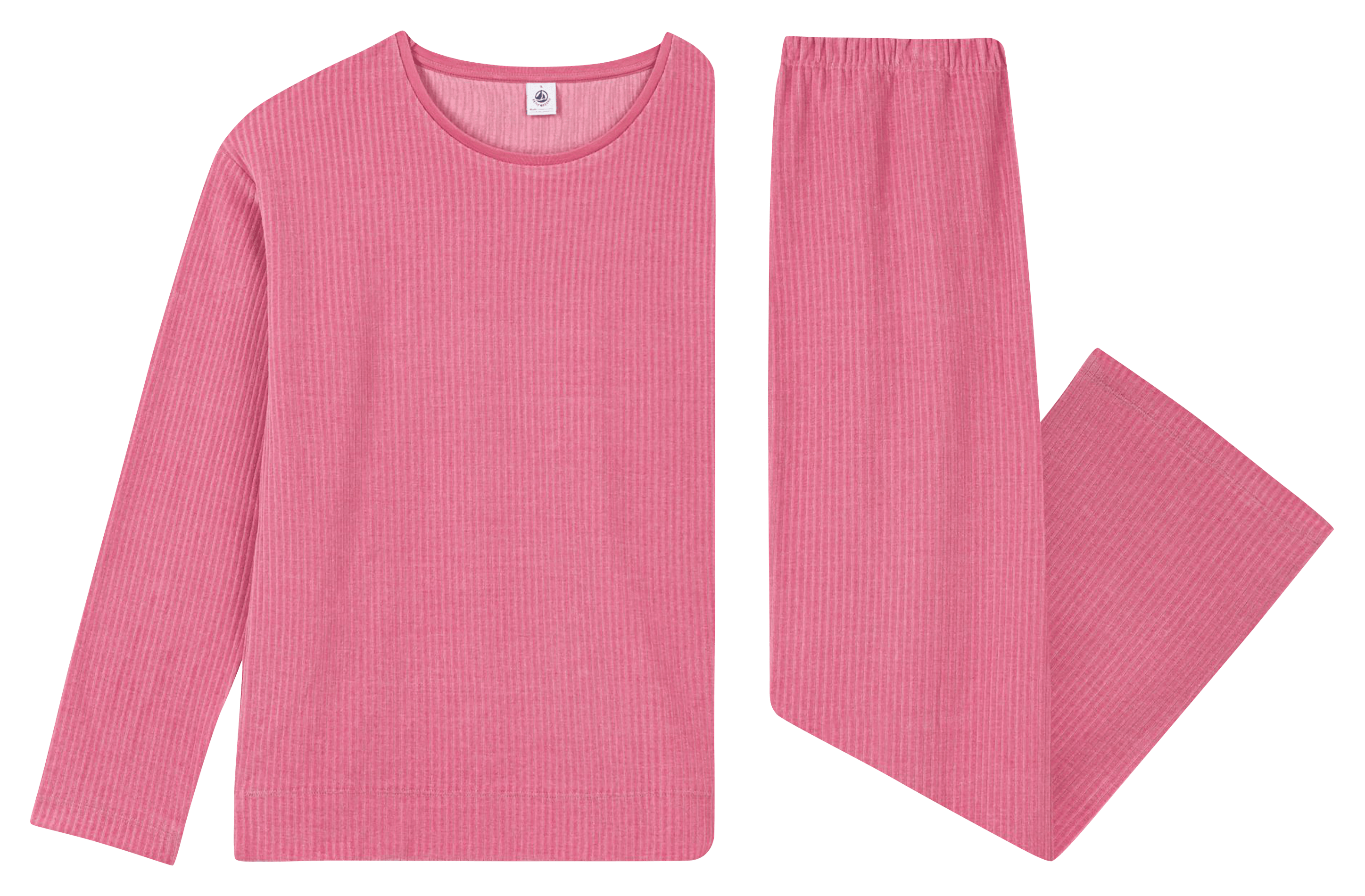 Katoenen pyjama PETIT BATEAU Roze