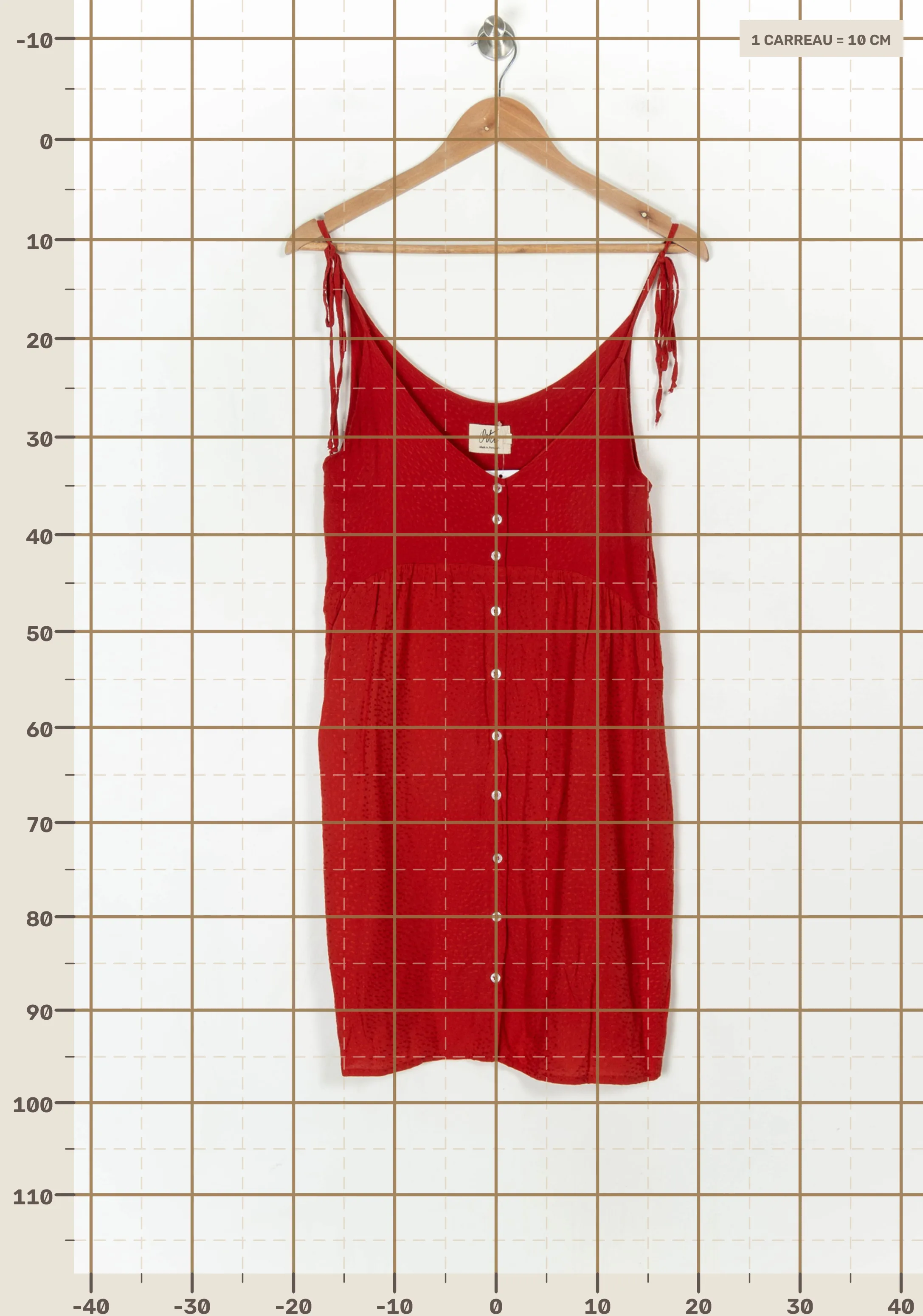 Short & midi dress ORTA - Seconde main Red