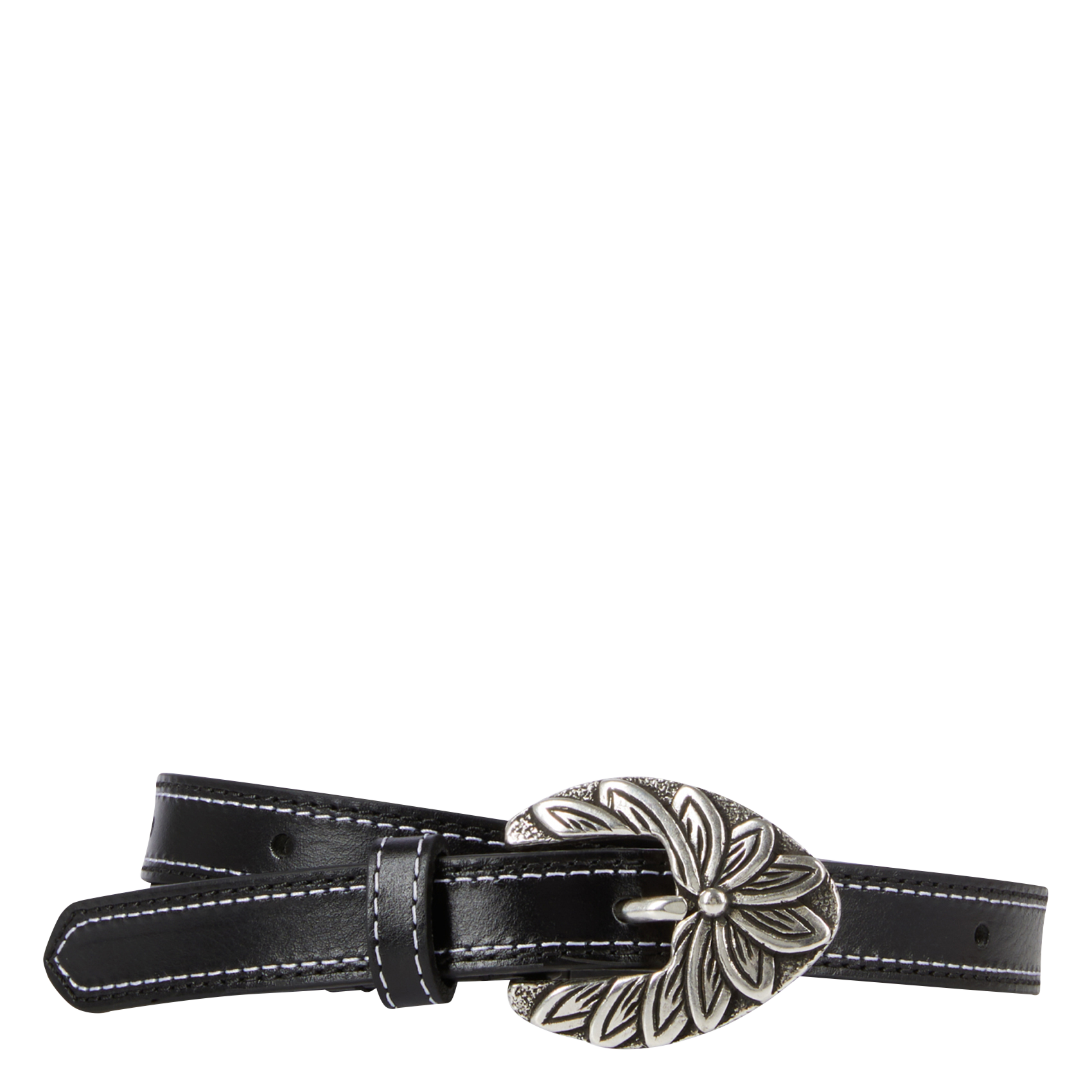 Leather belt THE KOOPLES Black