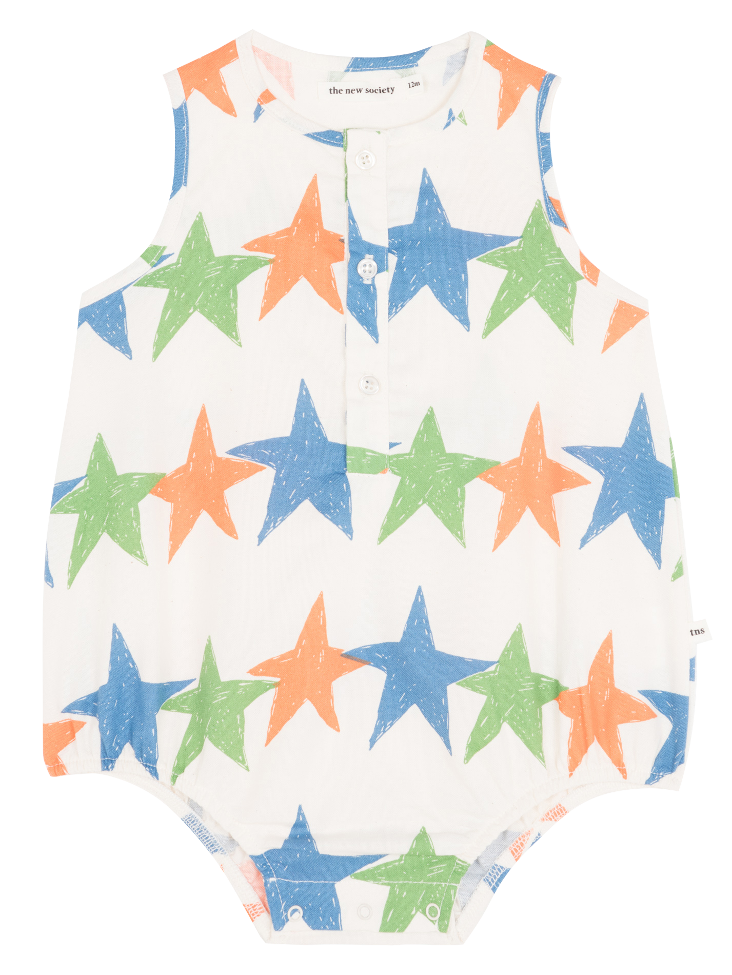 Printed cotton romper THE NEW SOCIETY Multicolored