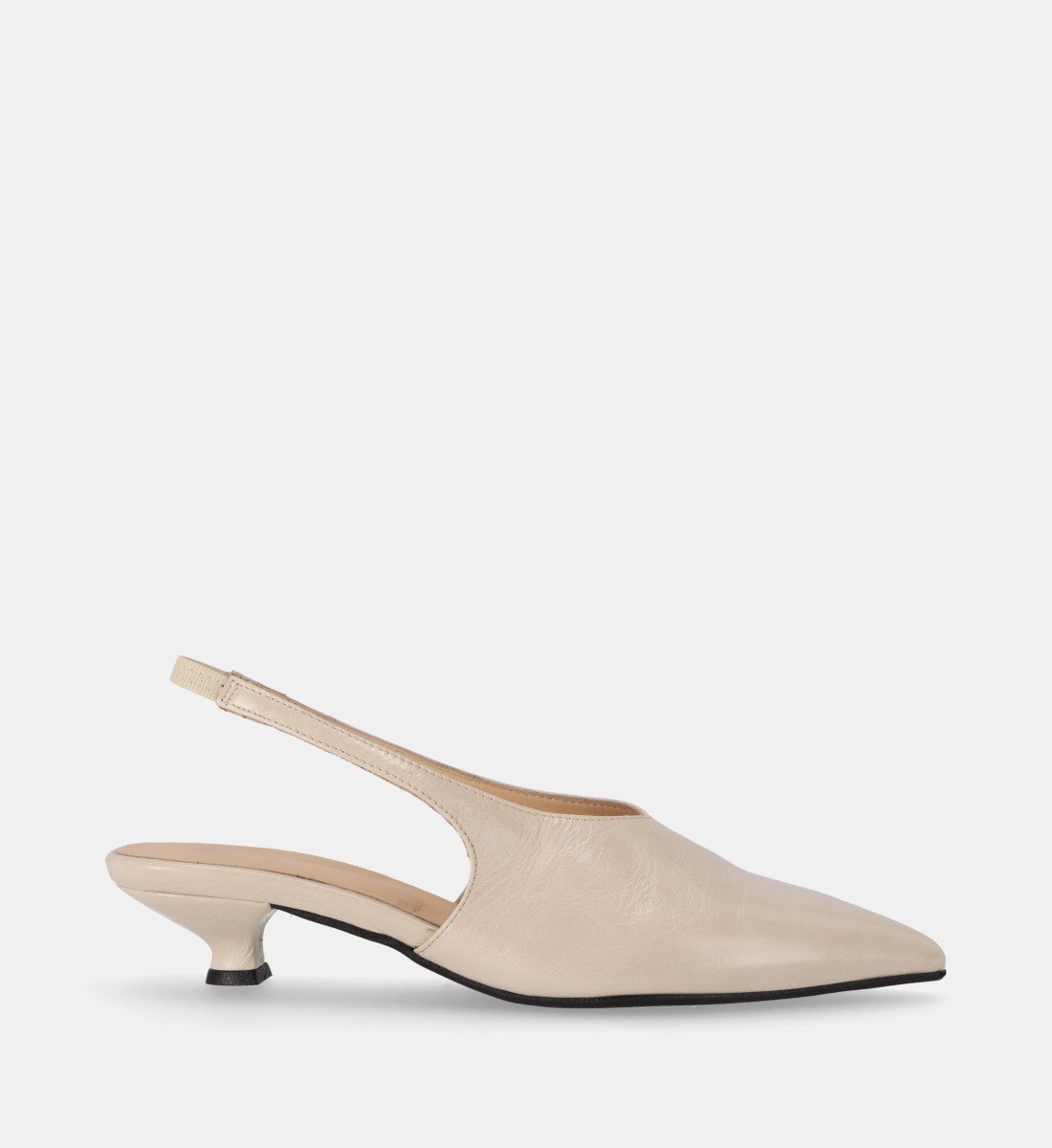 Beyou suede high heels  ALOHAS Beige