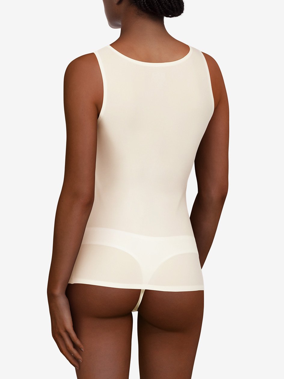 Sleeveless top CHANTELLE Beige