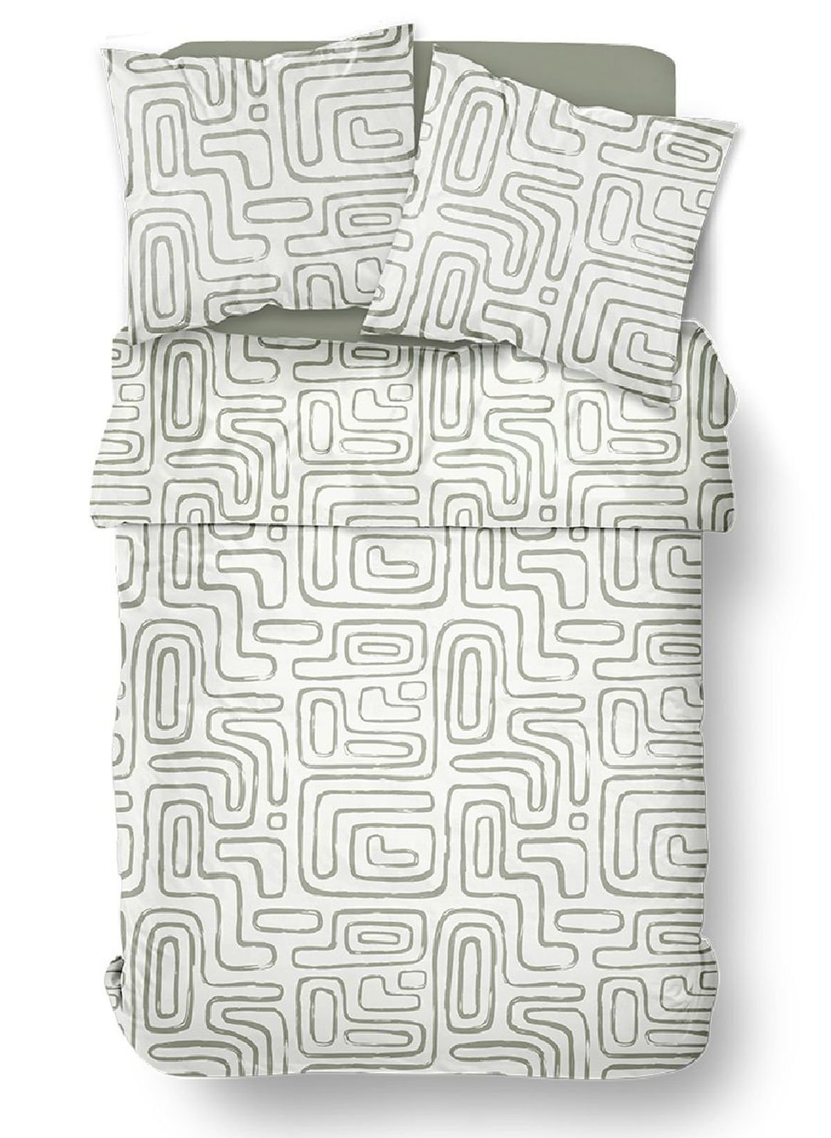 Cotton bedding set TODAY LINGE DE MAISON White