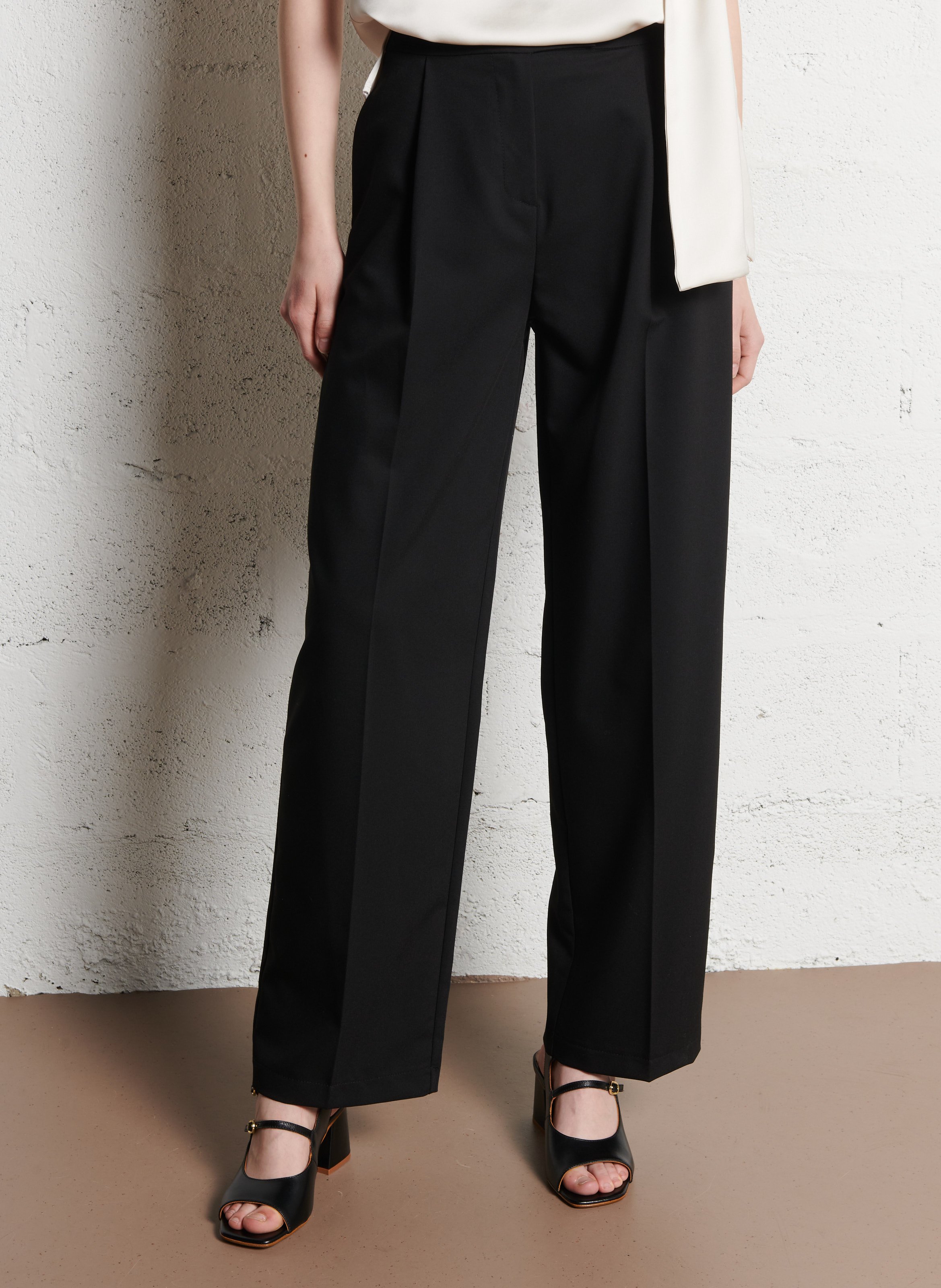 Palazzo pants IMPERIAL Black