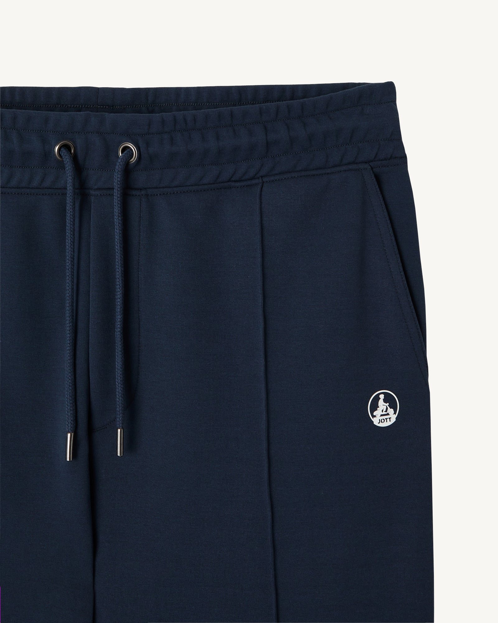 Organic cotton drawstring joggers Soho JOTT Blue