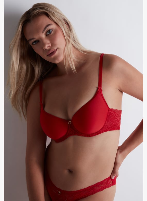 T-shirt bra | Red by AUBADE T-shirt bra Red