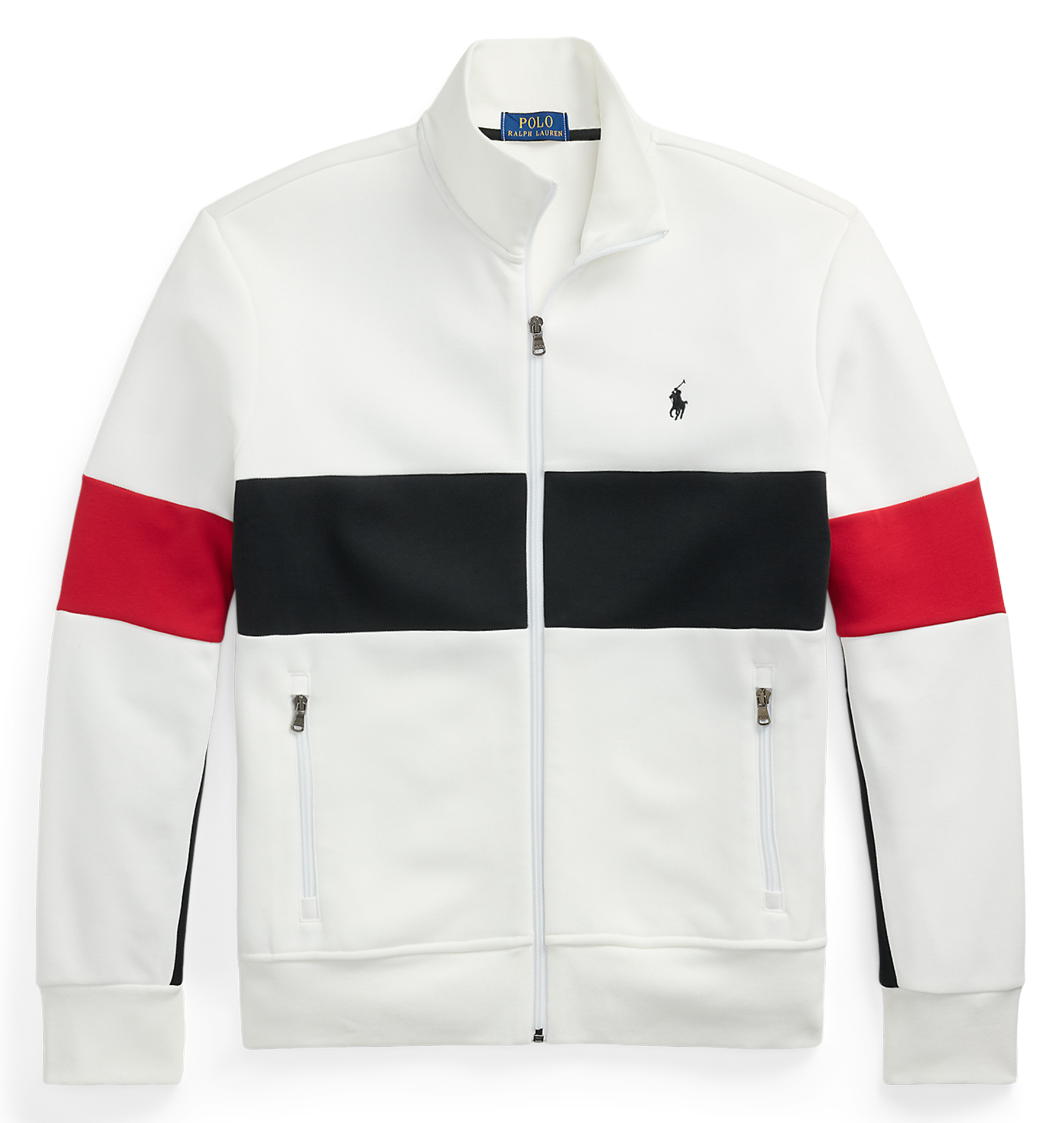 Straight cotton-blend sweatshirt POLO RALPH LAUREN White