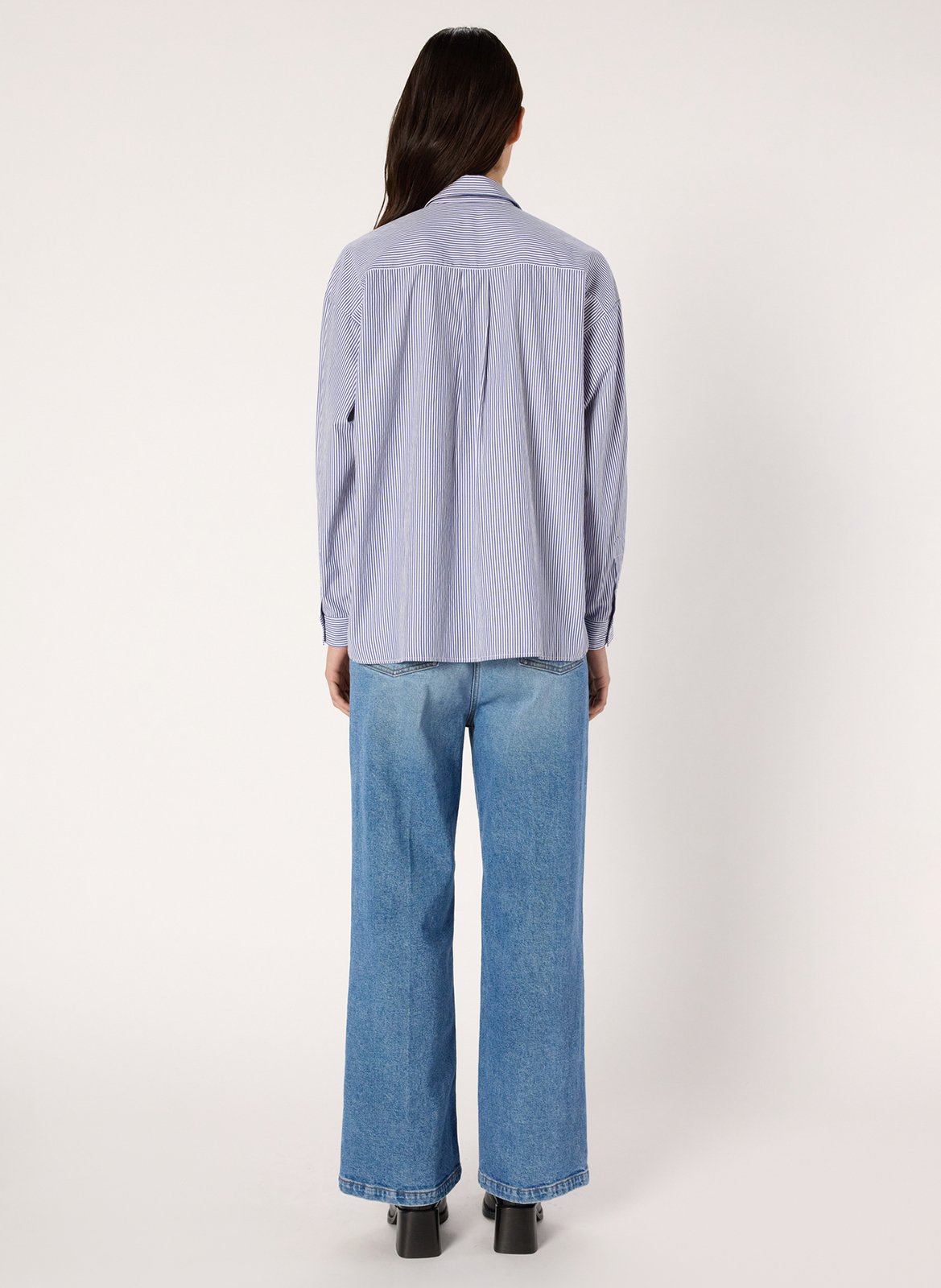 Chemise ample à rayures avec bijoux GERARD DAREL Bleu