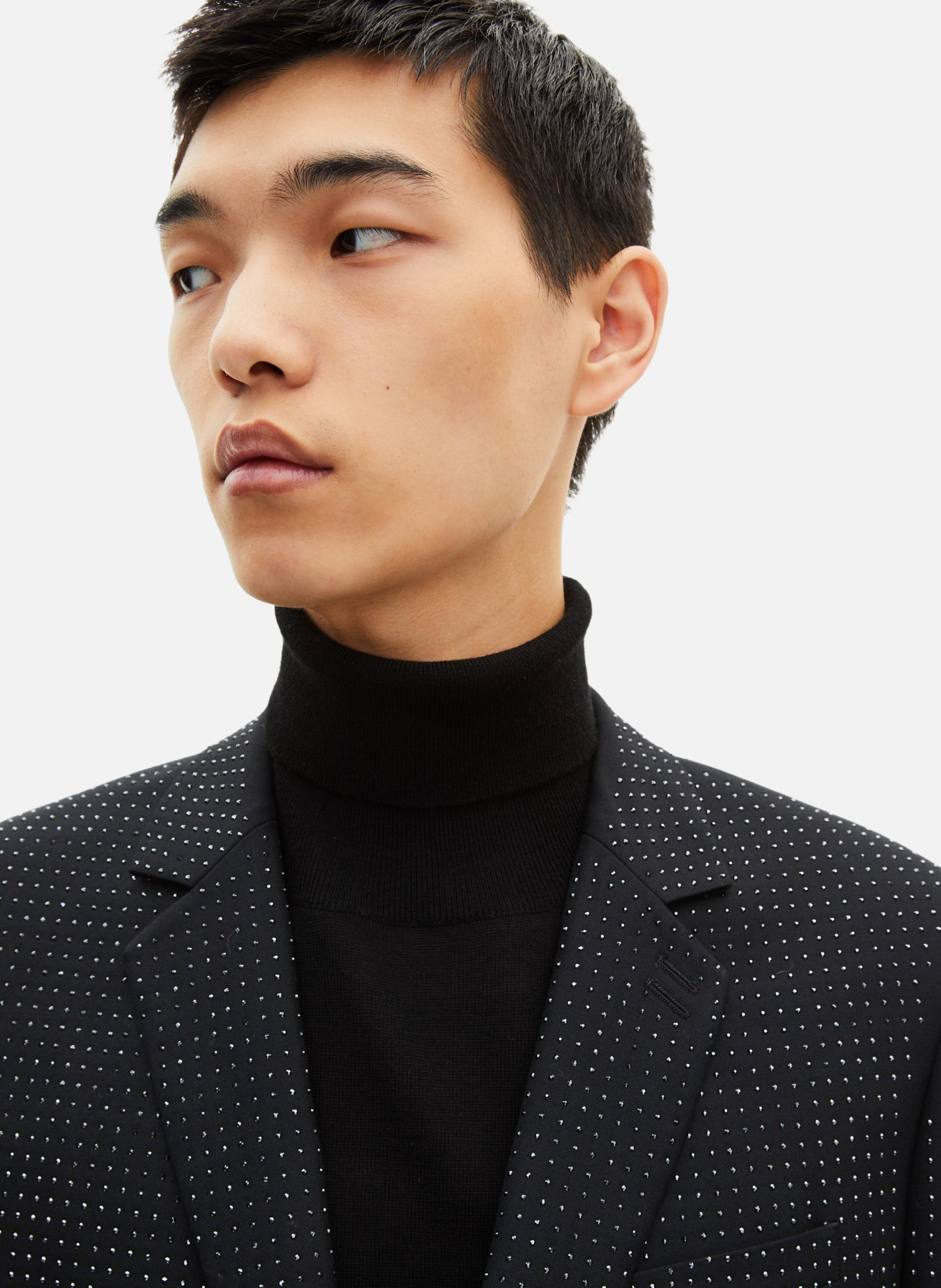 Diamanté jacket THE KOOPLES Black