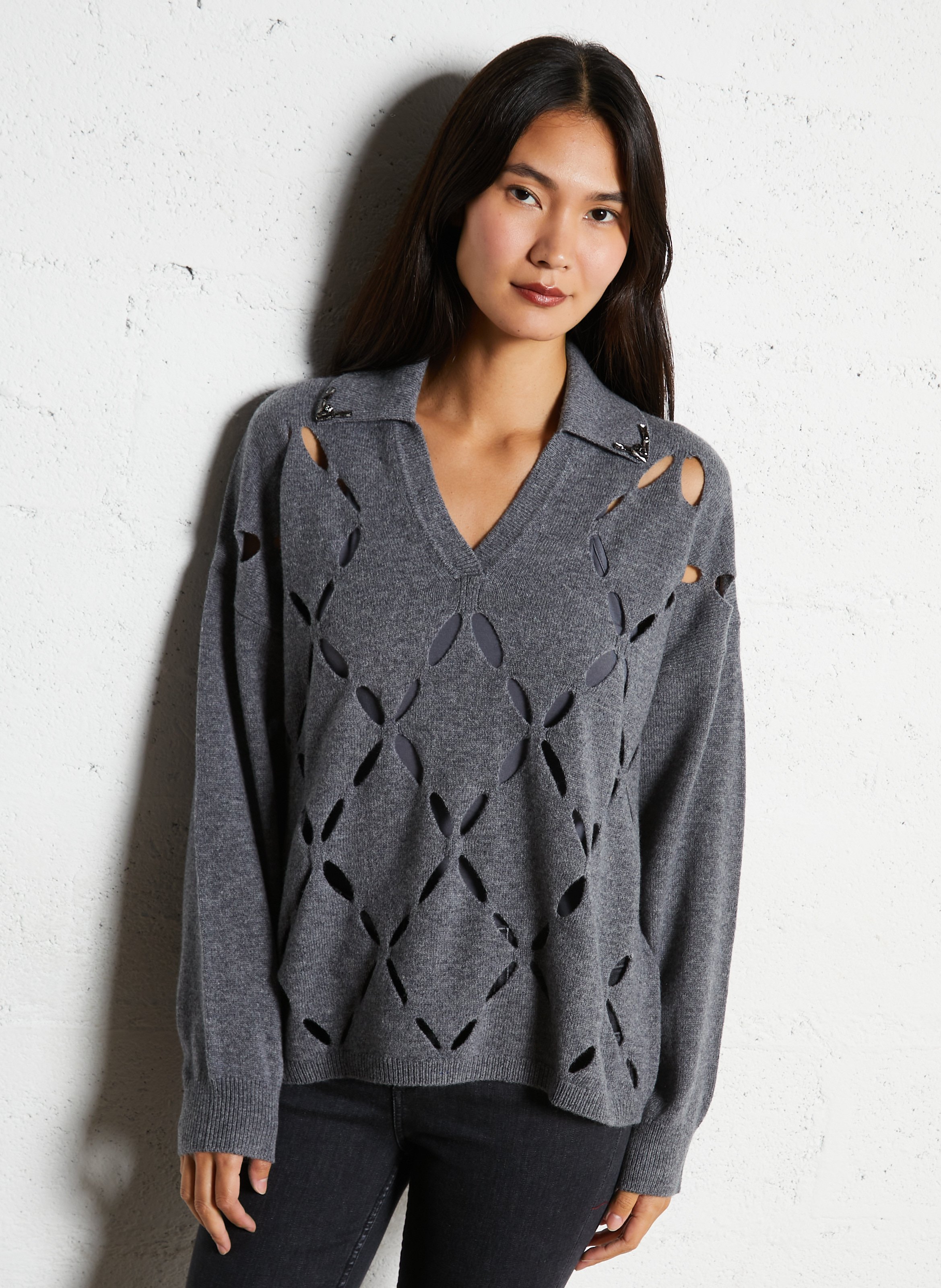 Pull oversize en laine LIU JO