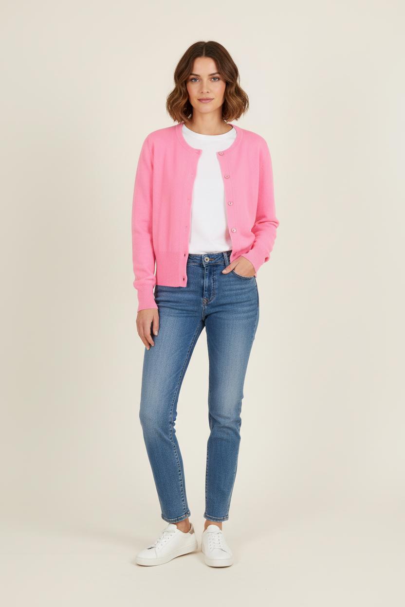 Cardigan ABSOLUT CASHMERE - Seconde main Pink