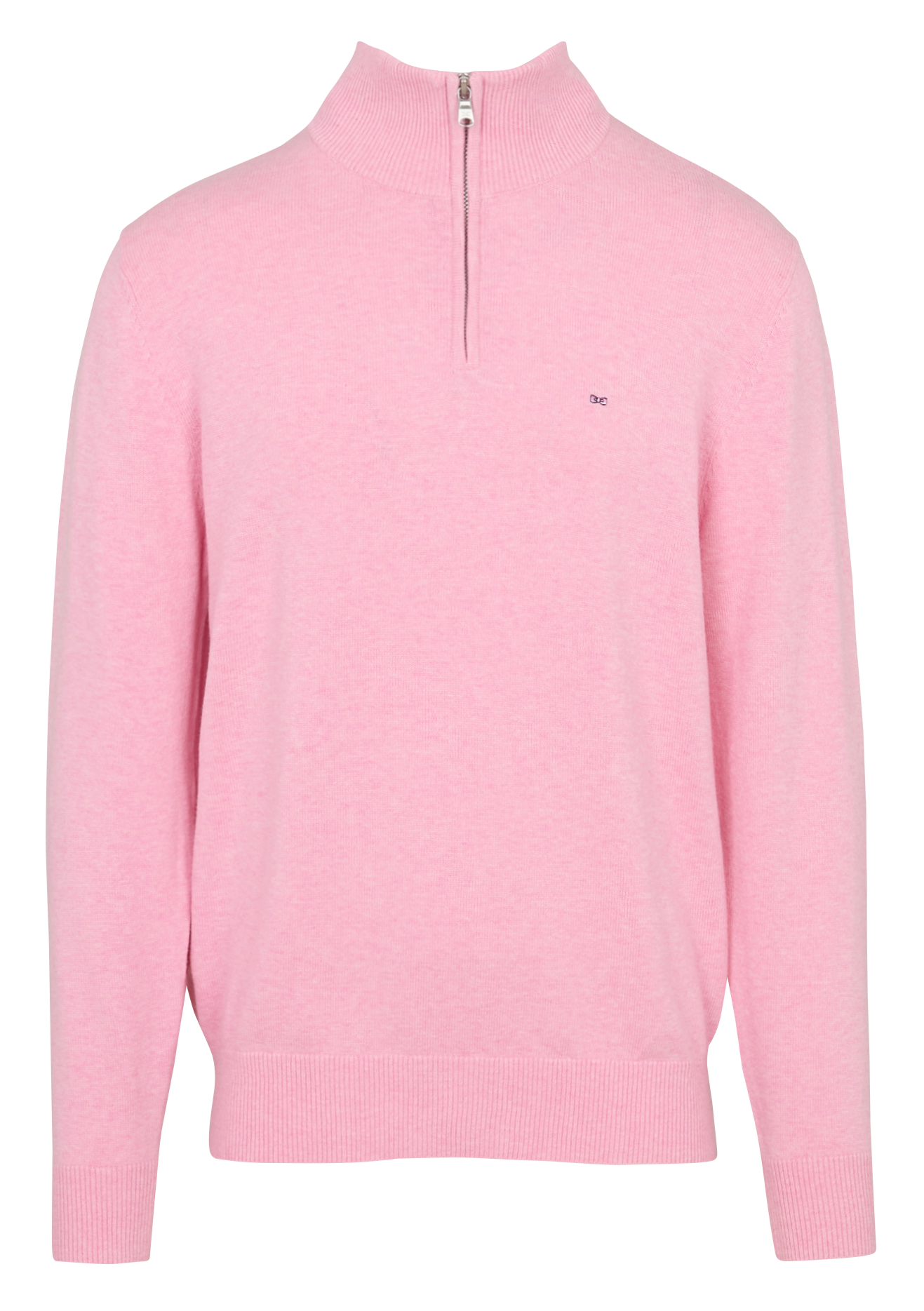 Pull col camionneur en laine mélangée EDEN PARK Rose