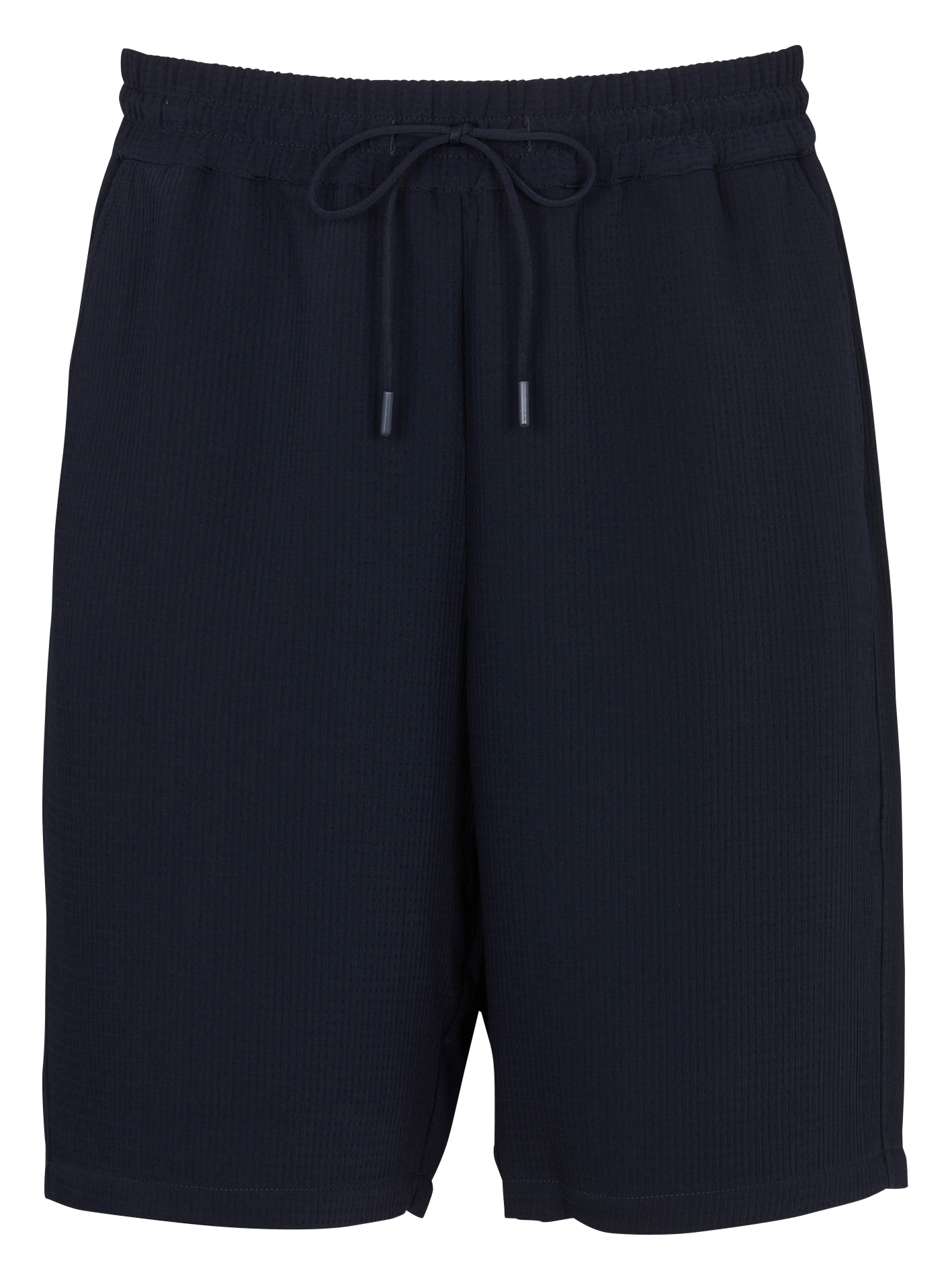Gerade geschnittene Bermuda-Shorts mit elastischem Bund IKKS Blau