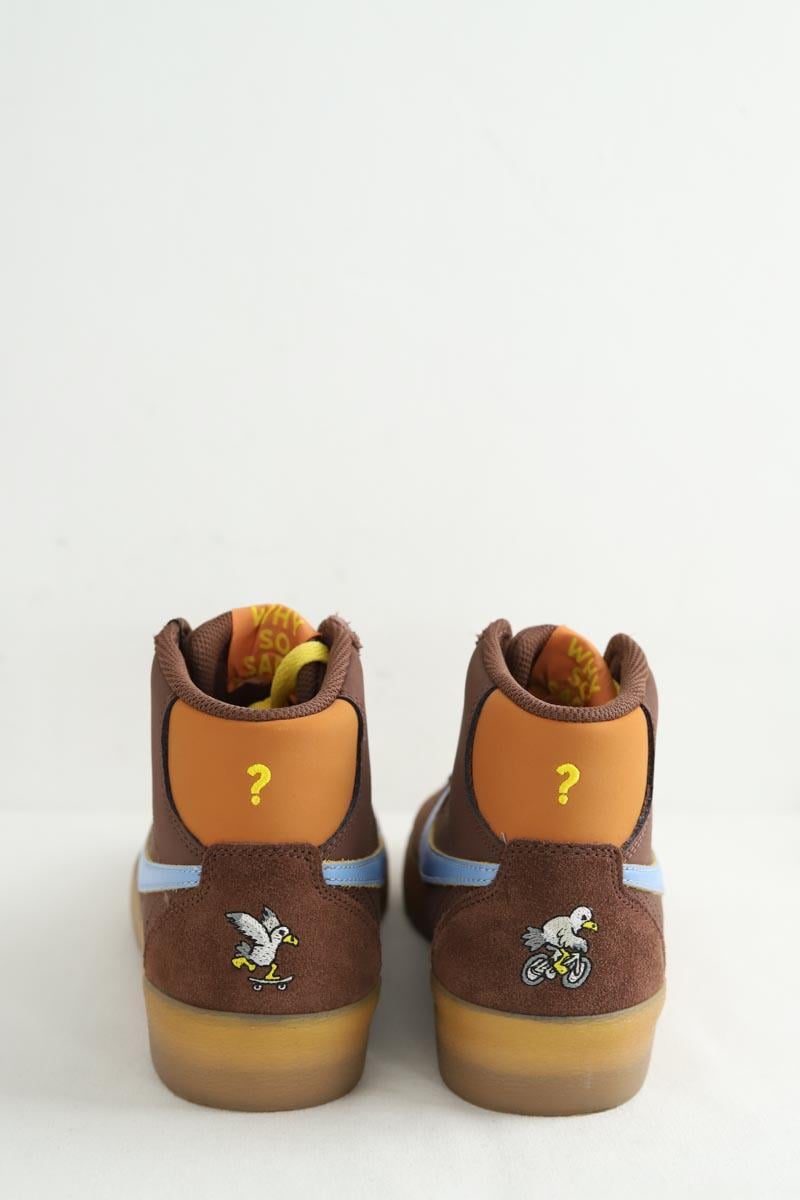 High-top trainers NIKE - Seconde Main Brown