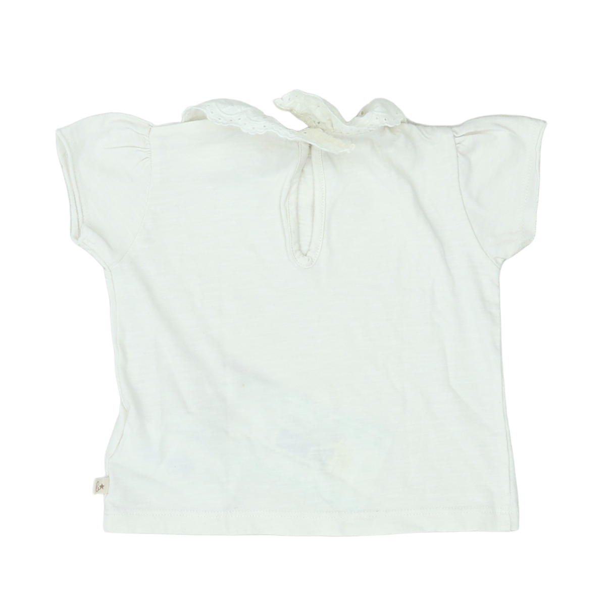 White baby T-shirt - 6 months BONTON - Seconde Main White