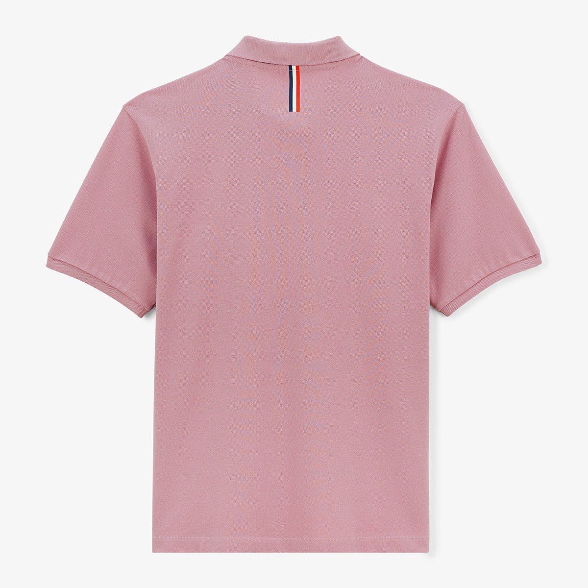 Short-sleeved piqué knit polo SERGE BLANCO Pink