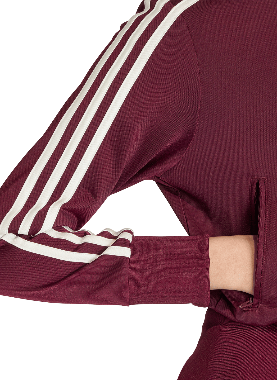 Jacke mit Stehkragen ADIDAS Rot