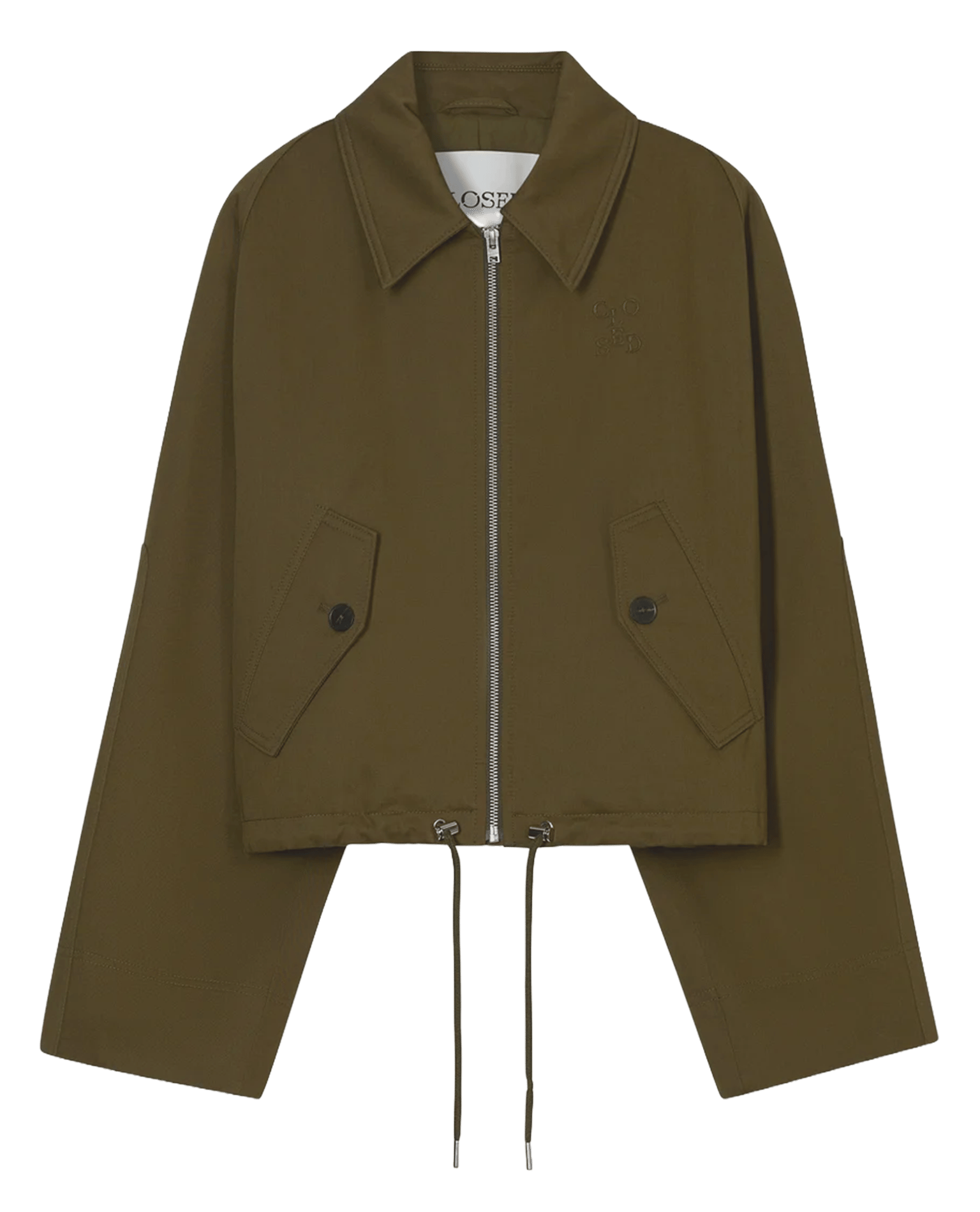 Veste col classique CLOSED Vert
