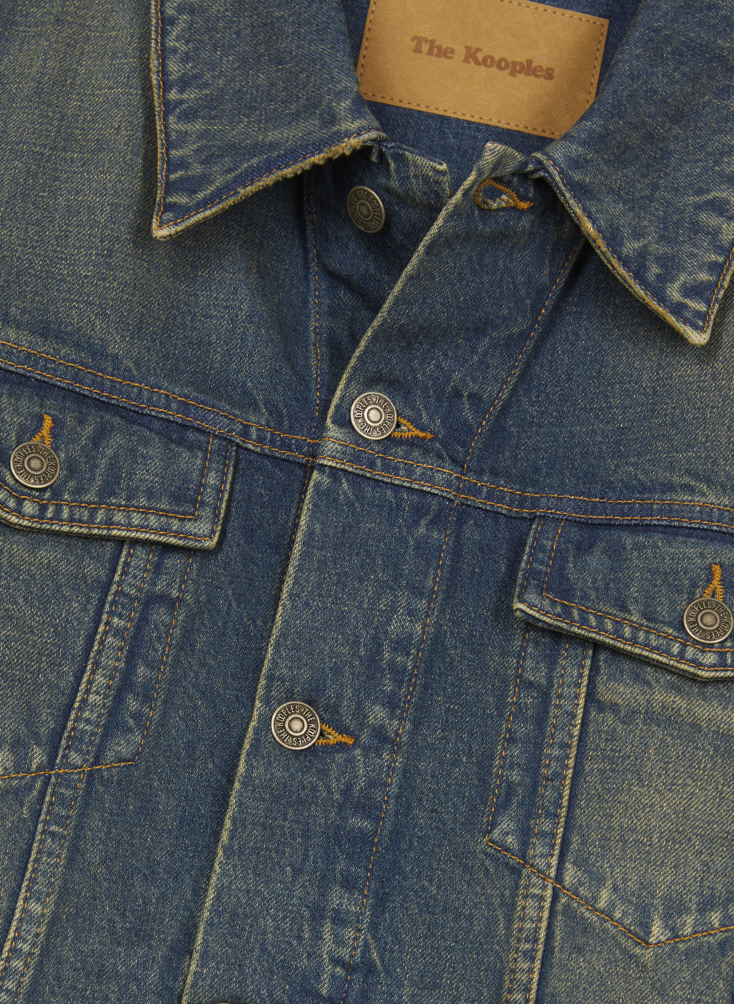 Blouson en denim THE KOOPLES Bleu