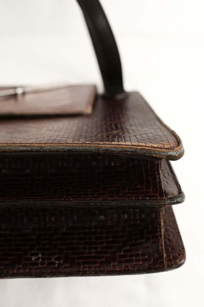 Handbag KENZO - SECONDE MAIN Brown