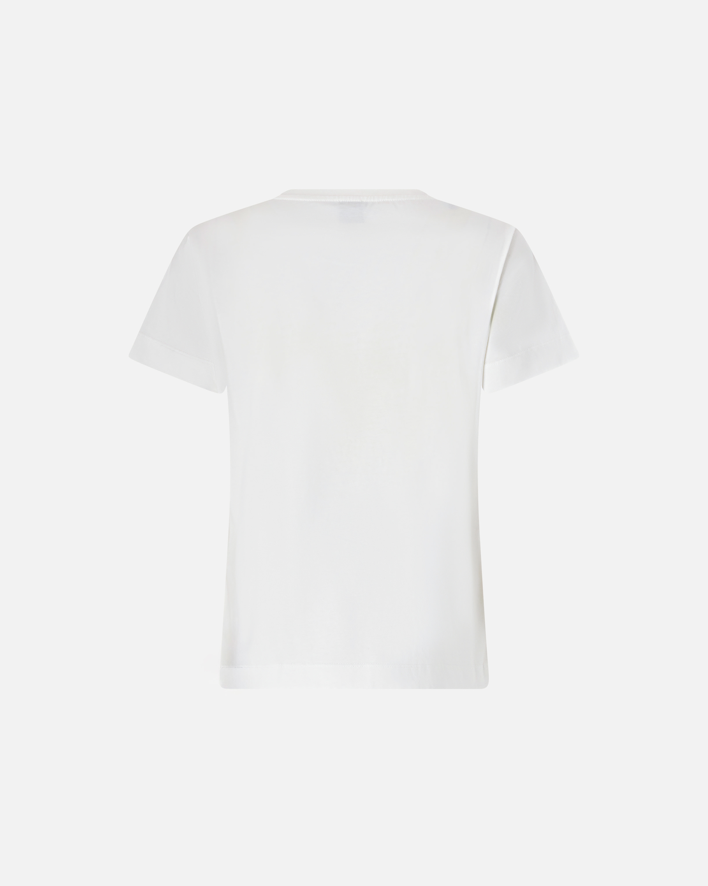 T-shirt avec maxi broderie bijou love birds PINKO Blanc