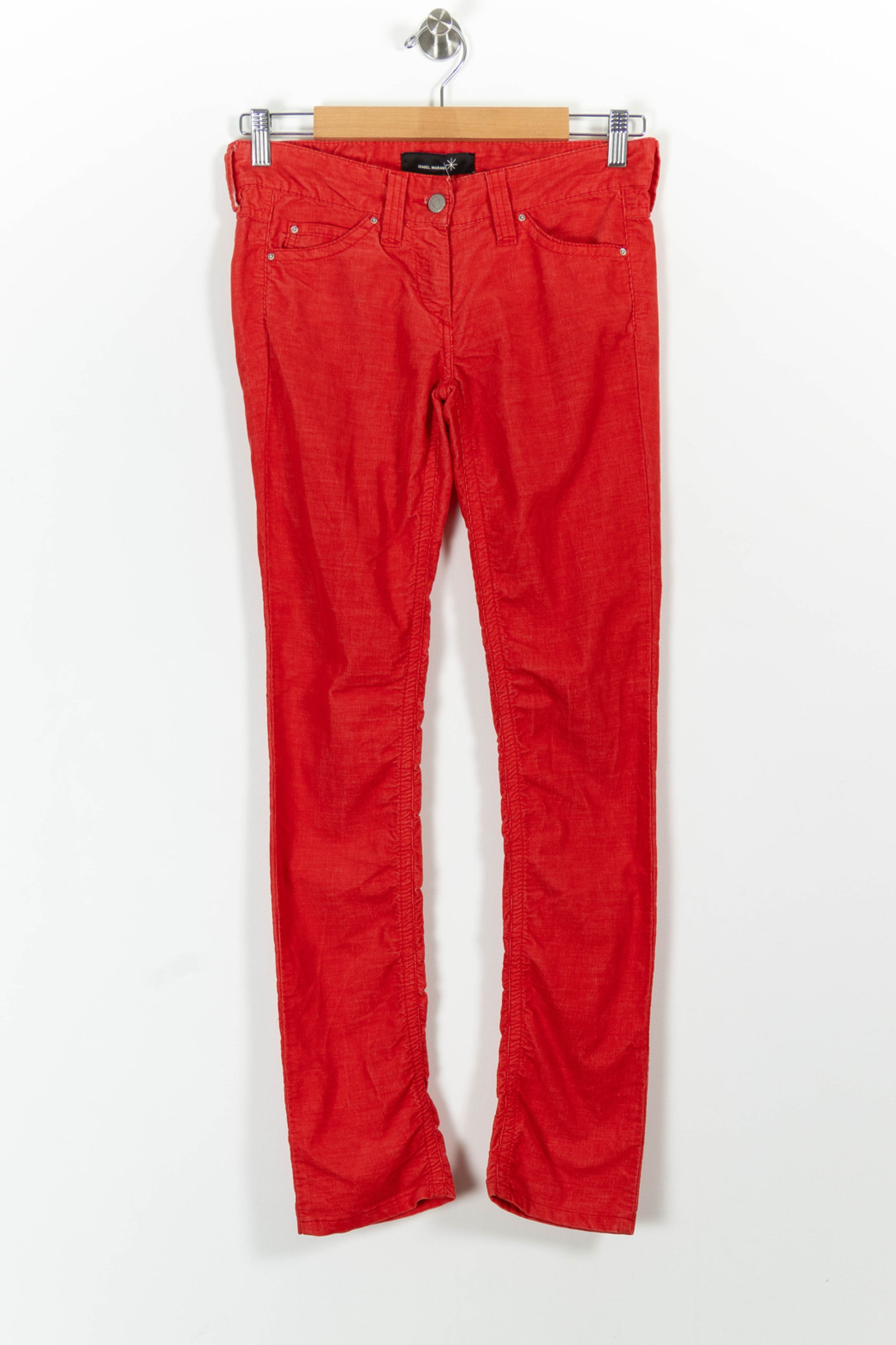 PANTS ISABEL MARANT ÉTOILE - SECONDE MAIN Red