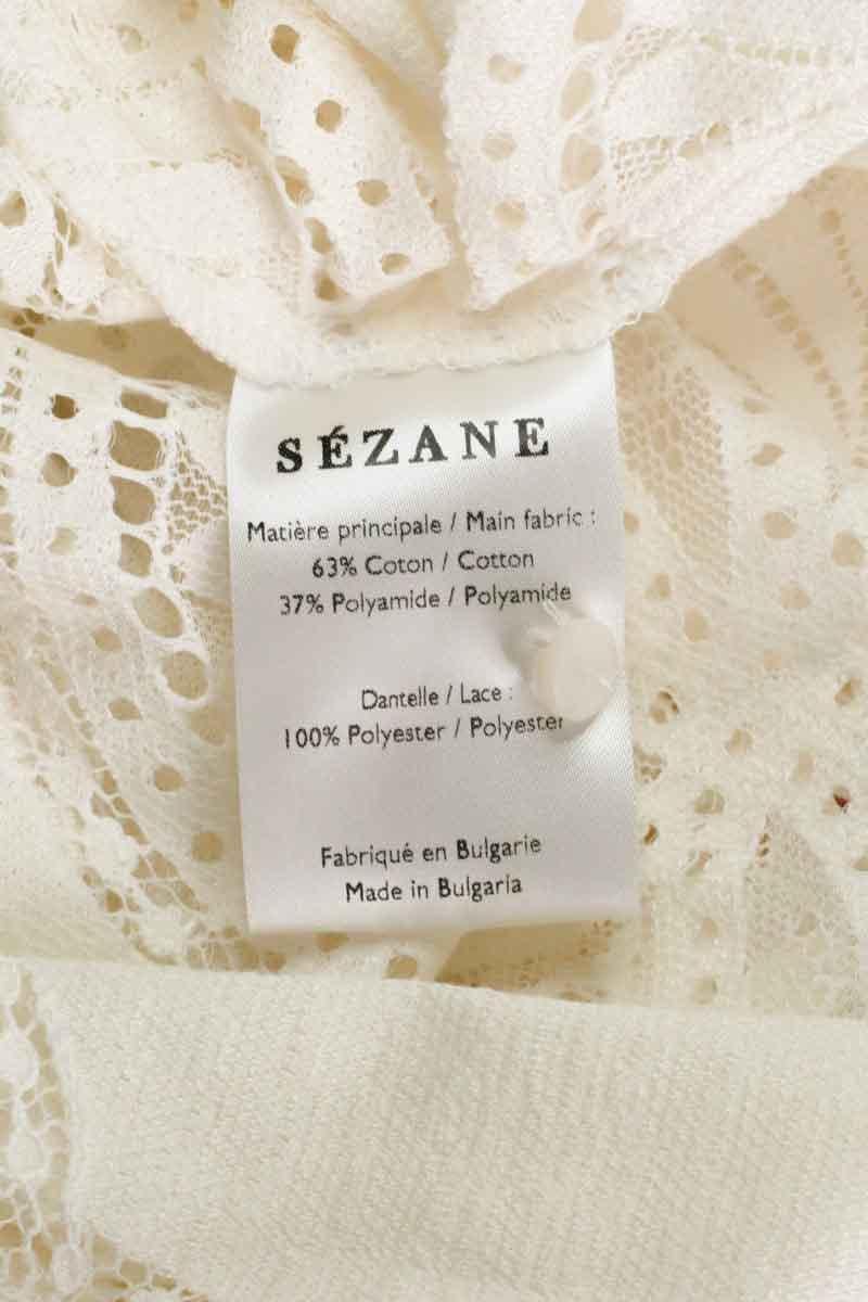 Blouse SEZANE - Seconde main Blanc