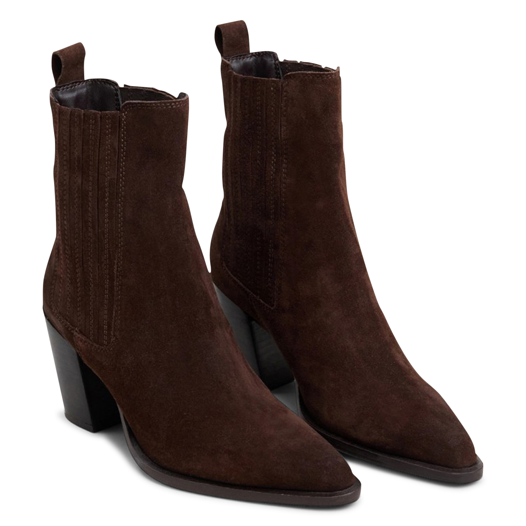 Bottines en cuir JONAK Marron