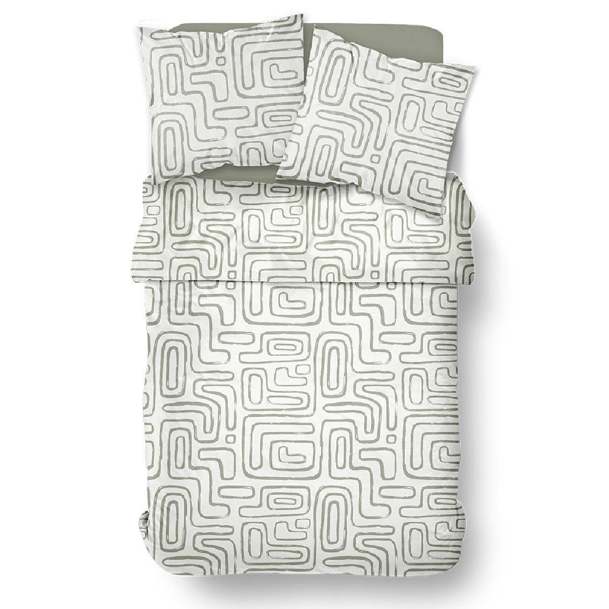 Cotton bedding set TODAY LINGE DE MAISON White