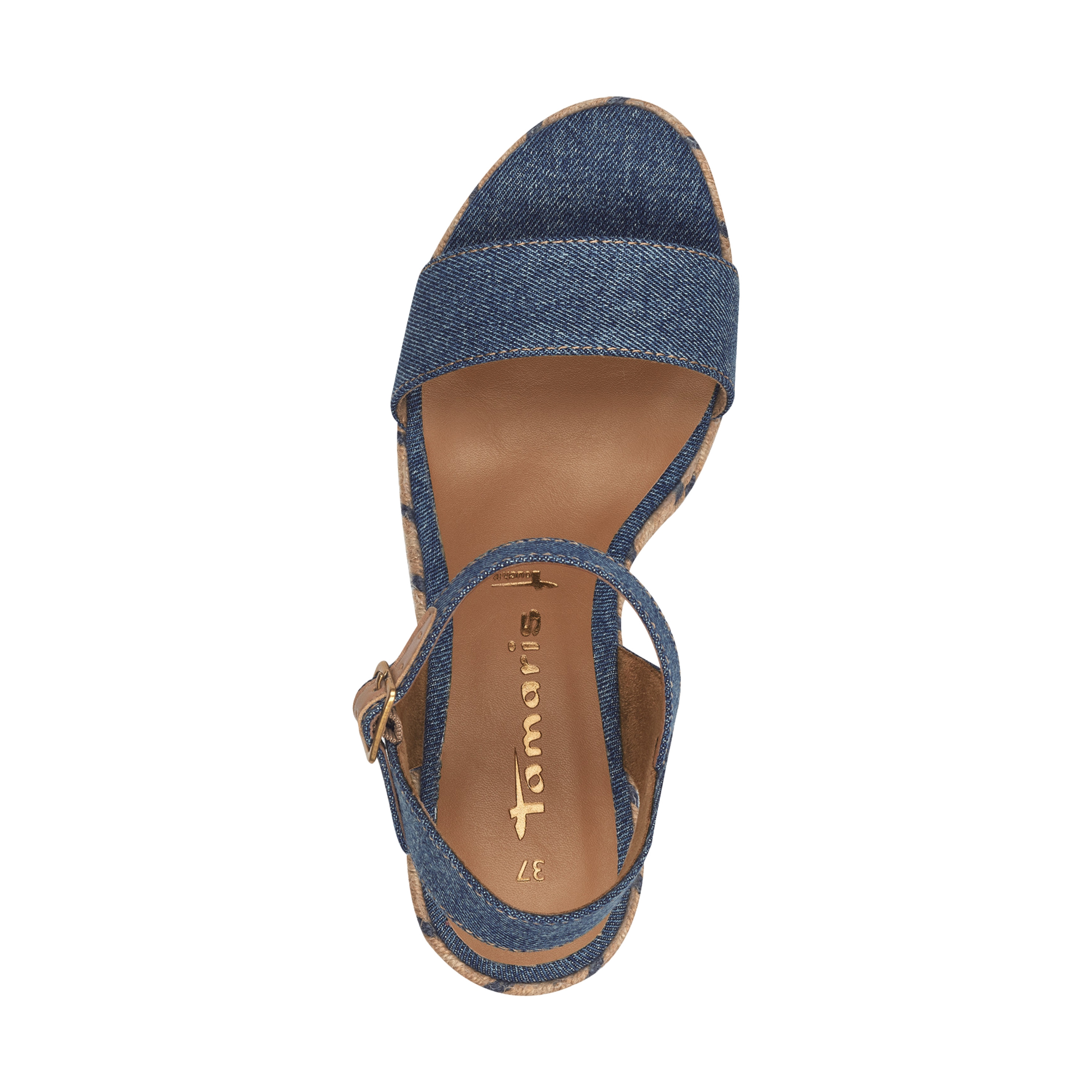 Touch-it wedge sandals TAMARIS Blue