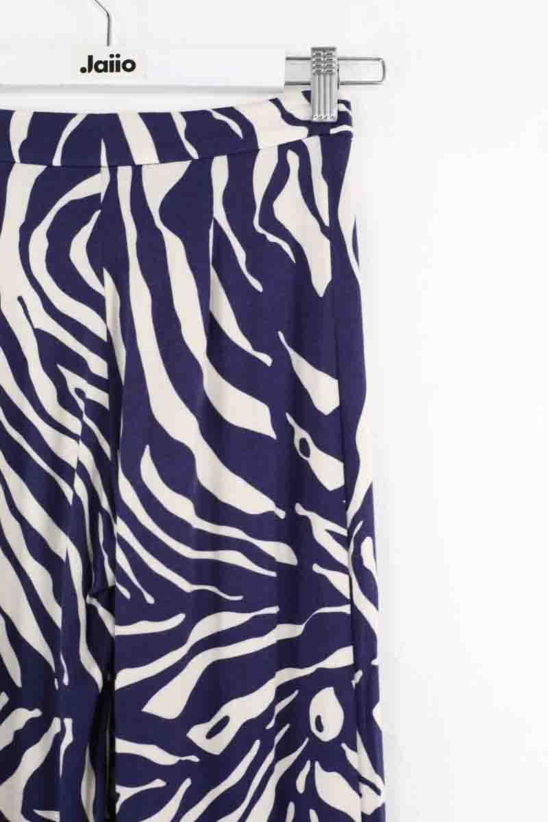 Wide blue trousers LA PRESTIC OUISTON- Seconde Main Blue