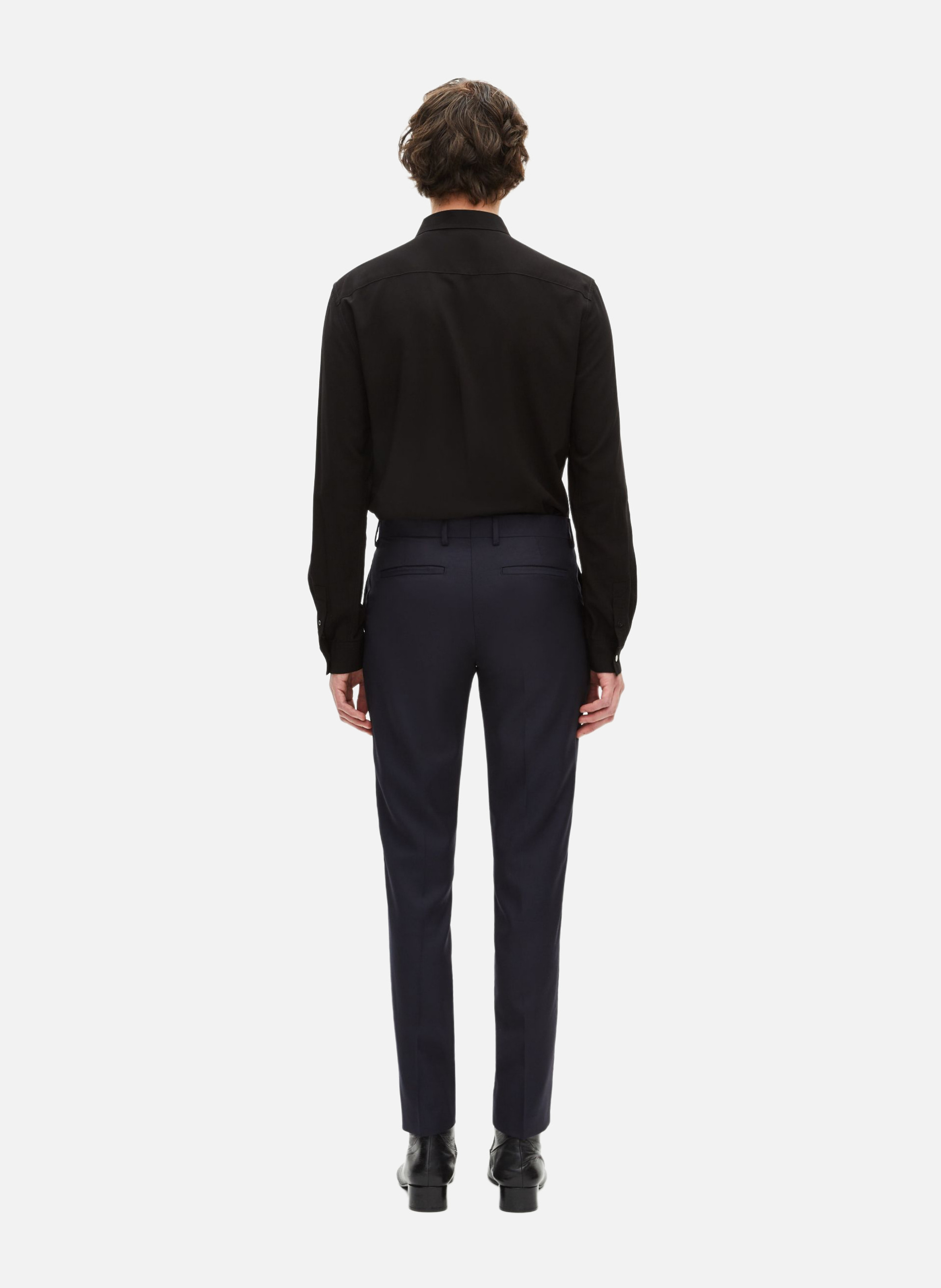 Tailored wool suit trousers THE KOOPLES Blue