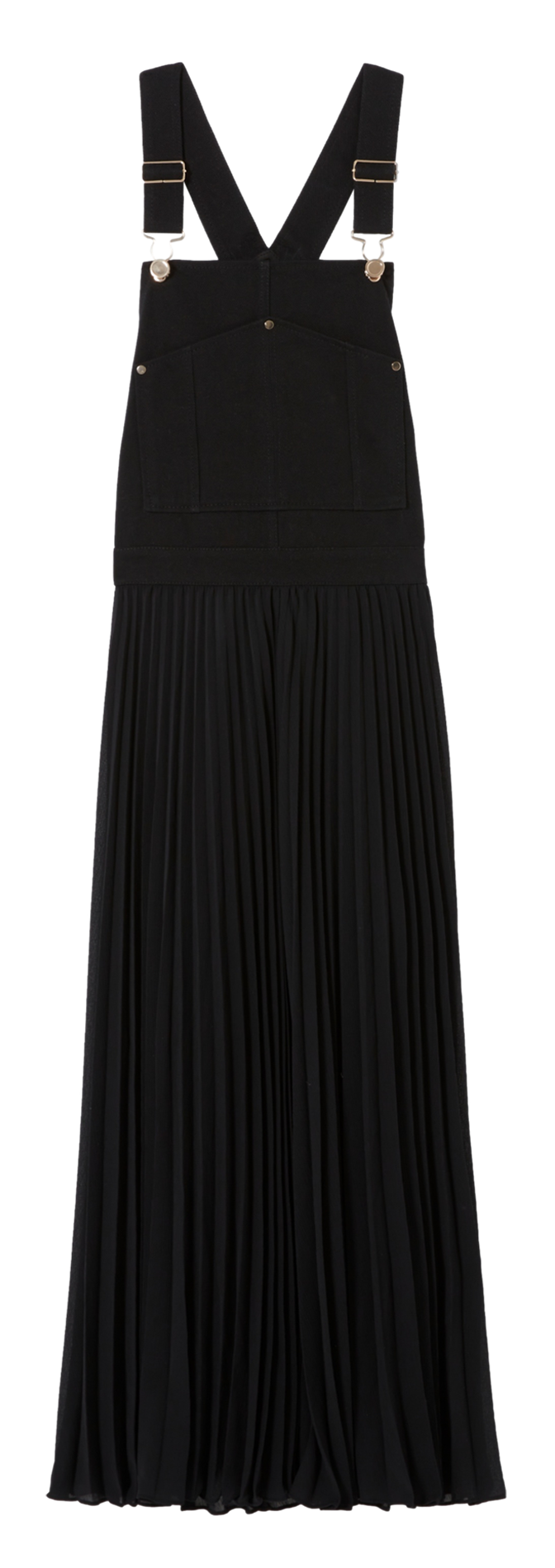 Robe longue plissée CLAUDIE PIERLOT Noir