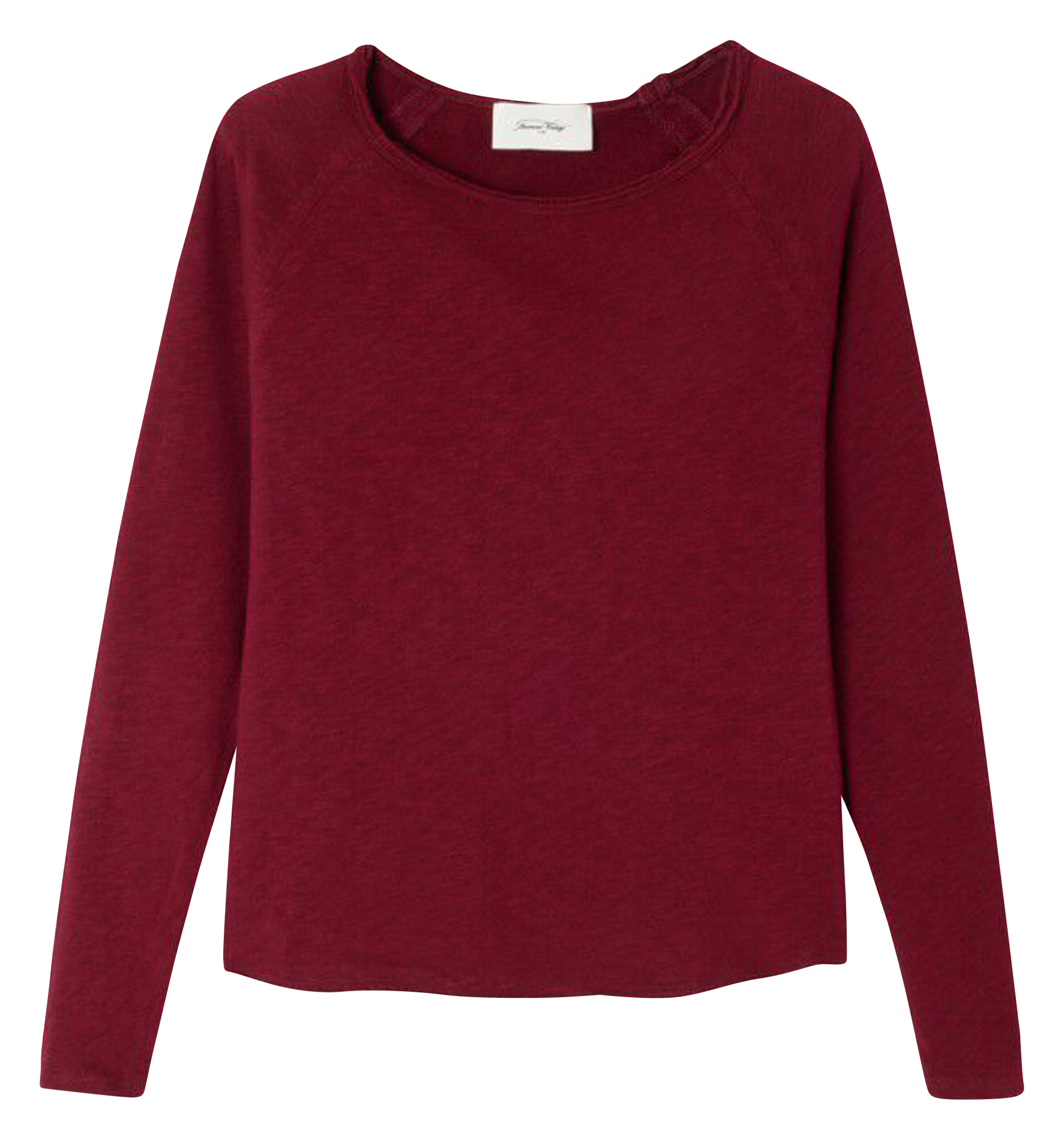 Baumwoll-T-Shirt mit Rundhalsausschnitt SONOMA Cerisier vintage