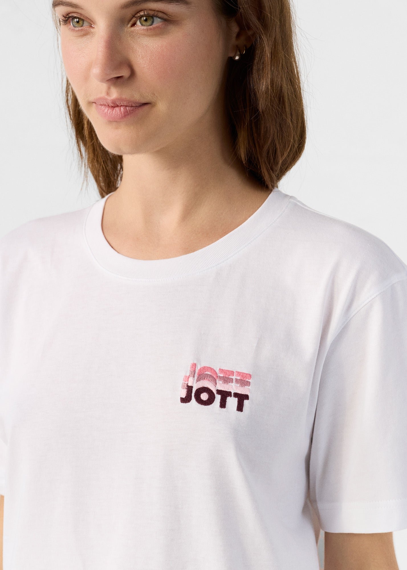Graphic short sleeve T-shirt JOTT White