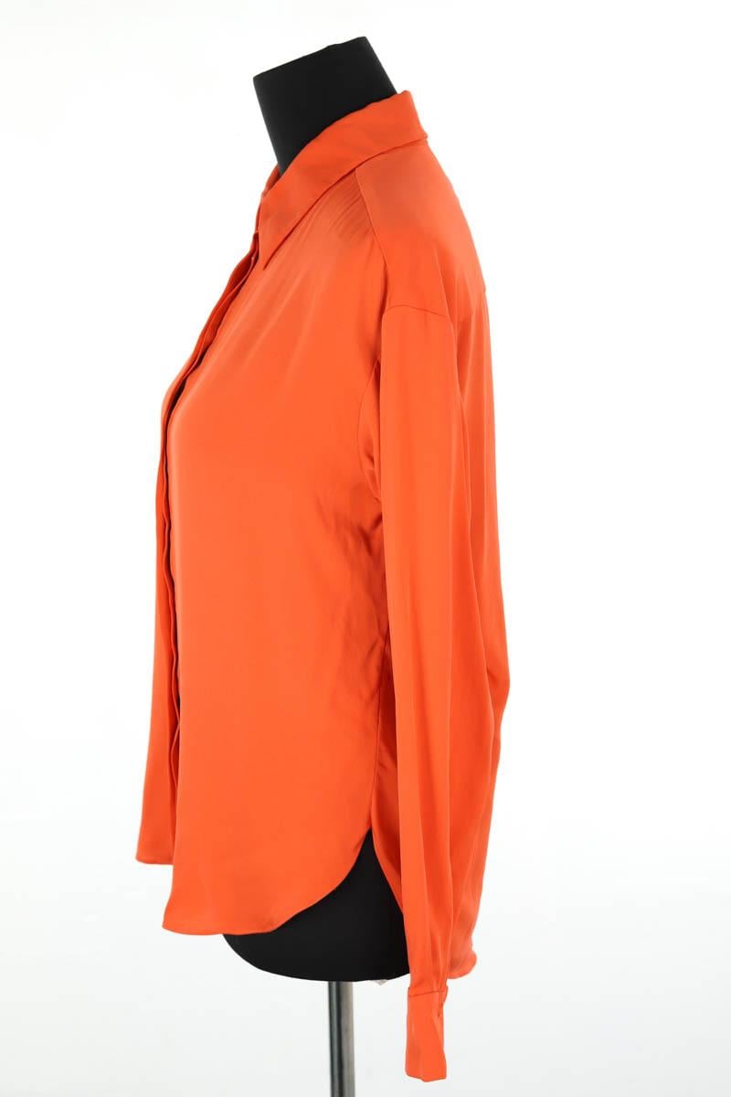 Silk blouse DIANE VON FURSTENBERG - Seconde Main Orange