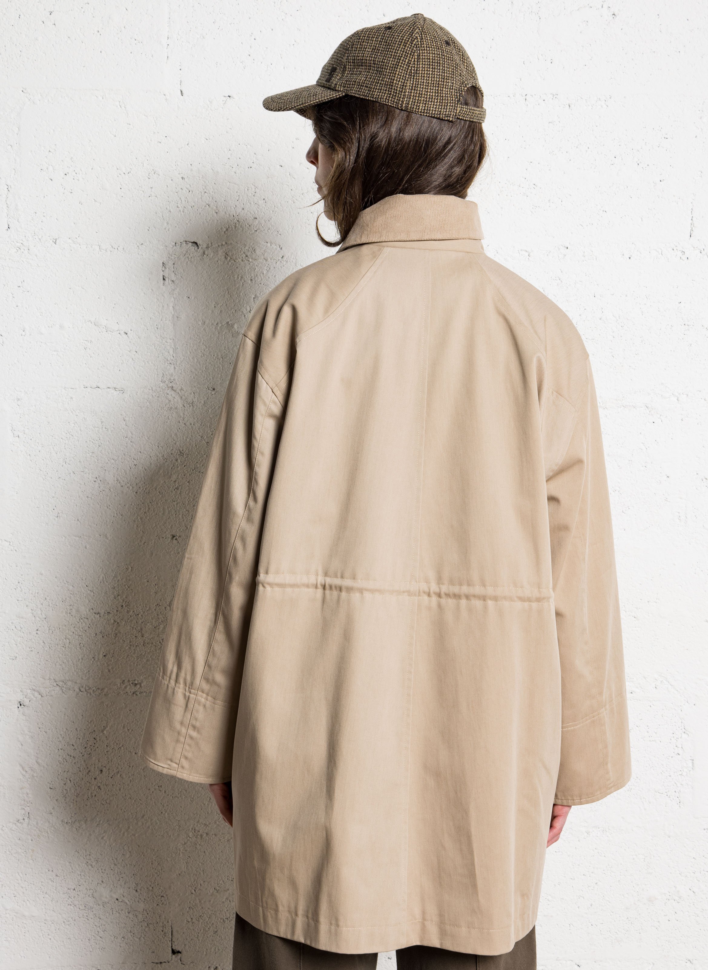 Trenchcoat met reverskraag RUE DE TOKYO Beige