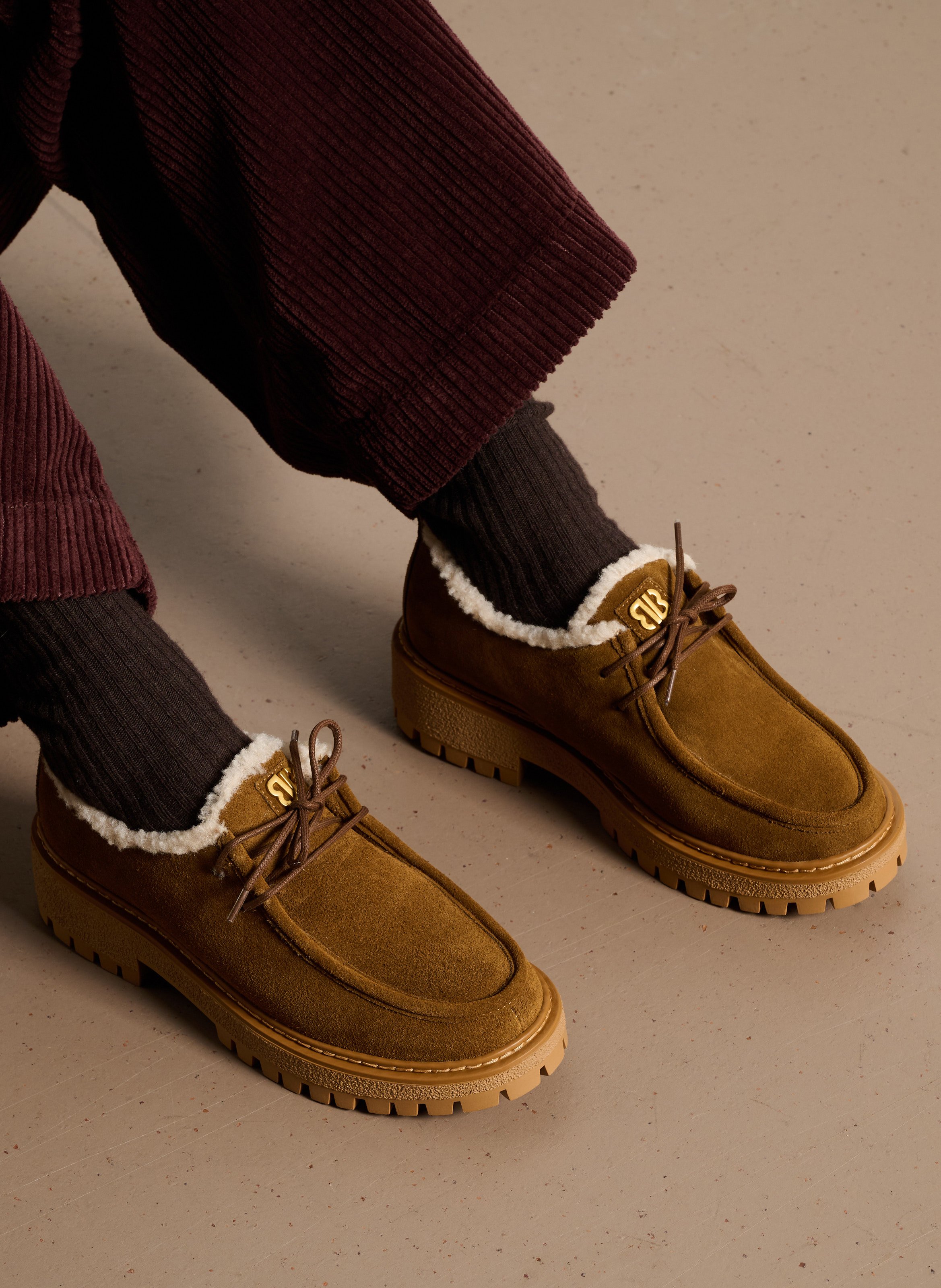 Derby's van leer BIBI LOU Bruin