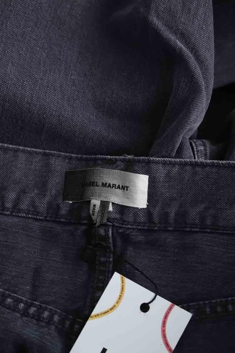 - Straight-leg jeans
- 5 pockets
- Straight cut
- Faded effect ISABEL MARANT - Seconde Main Grey