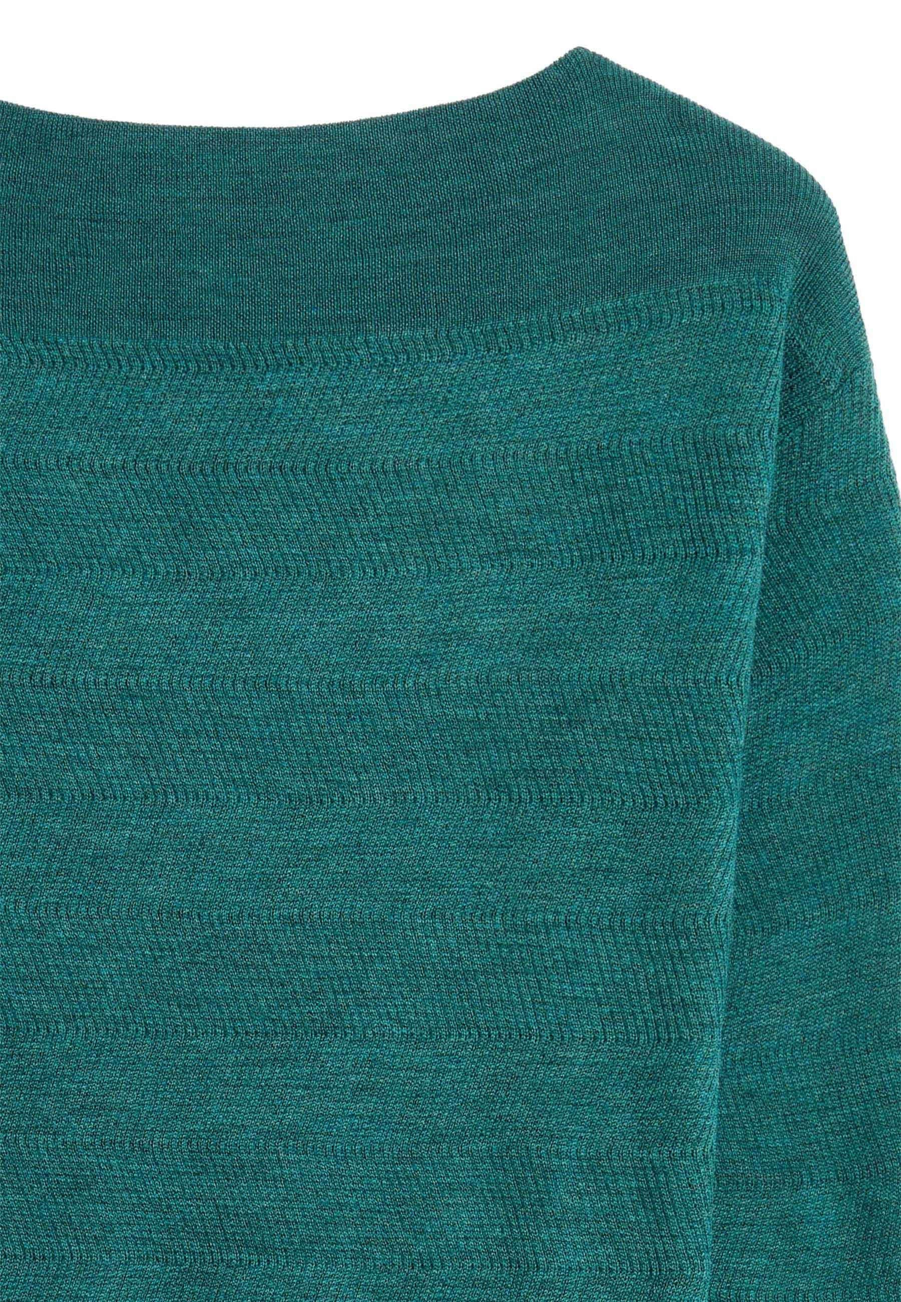 Merino wool boat-neck sweater  RODIER Green